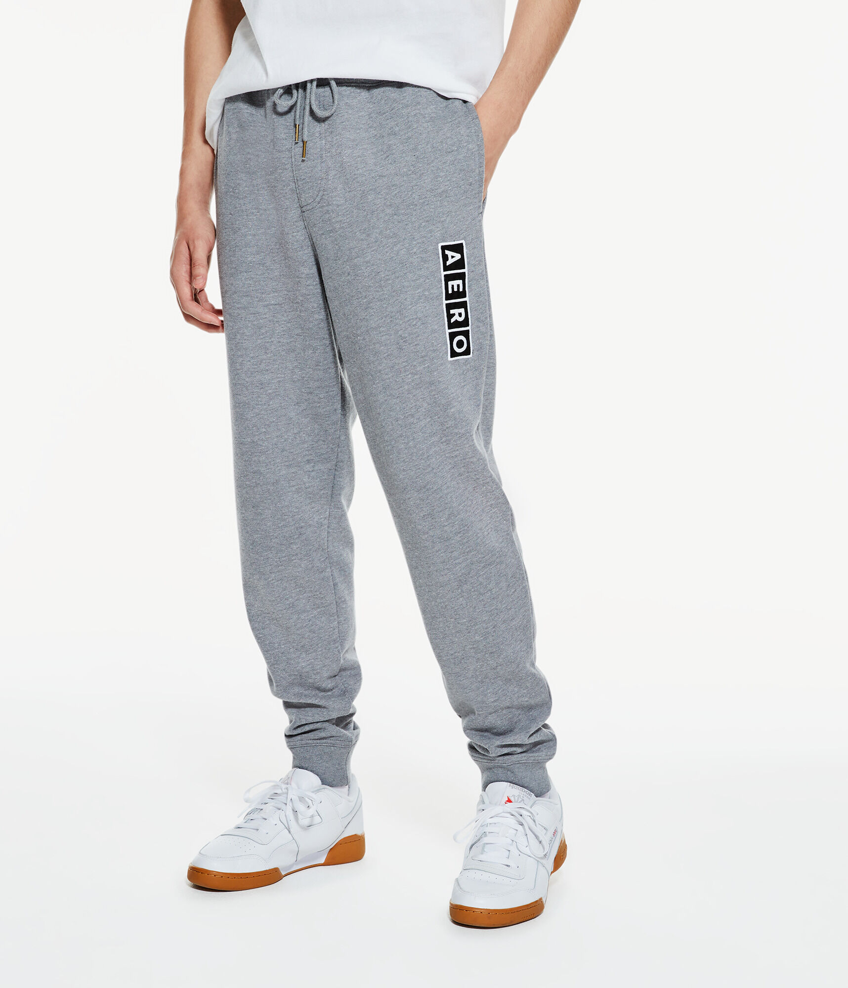 Aero Block Box Logo Heritage Jogger Sweatpants