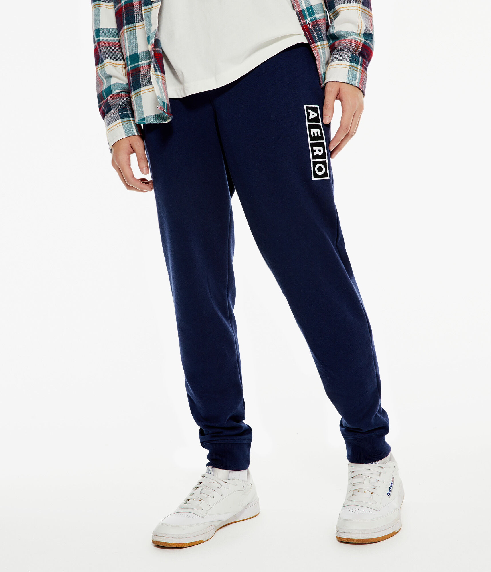 Aero Block Box Logo Heritage Jogger Sweatpants