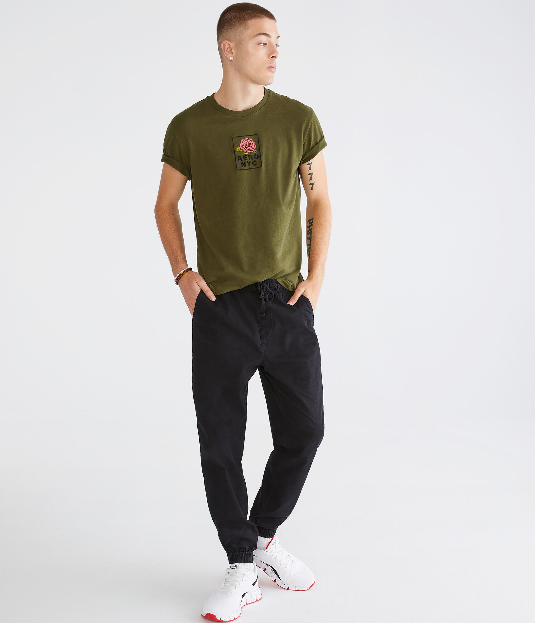 Stretch Twill Joggers