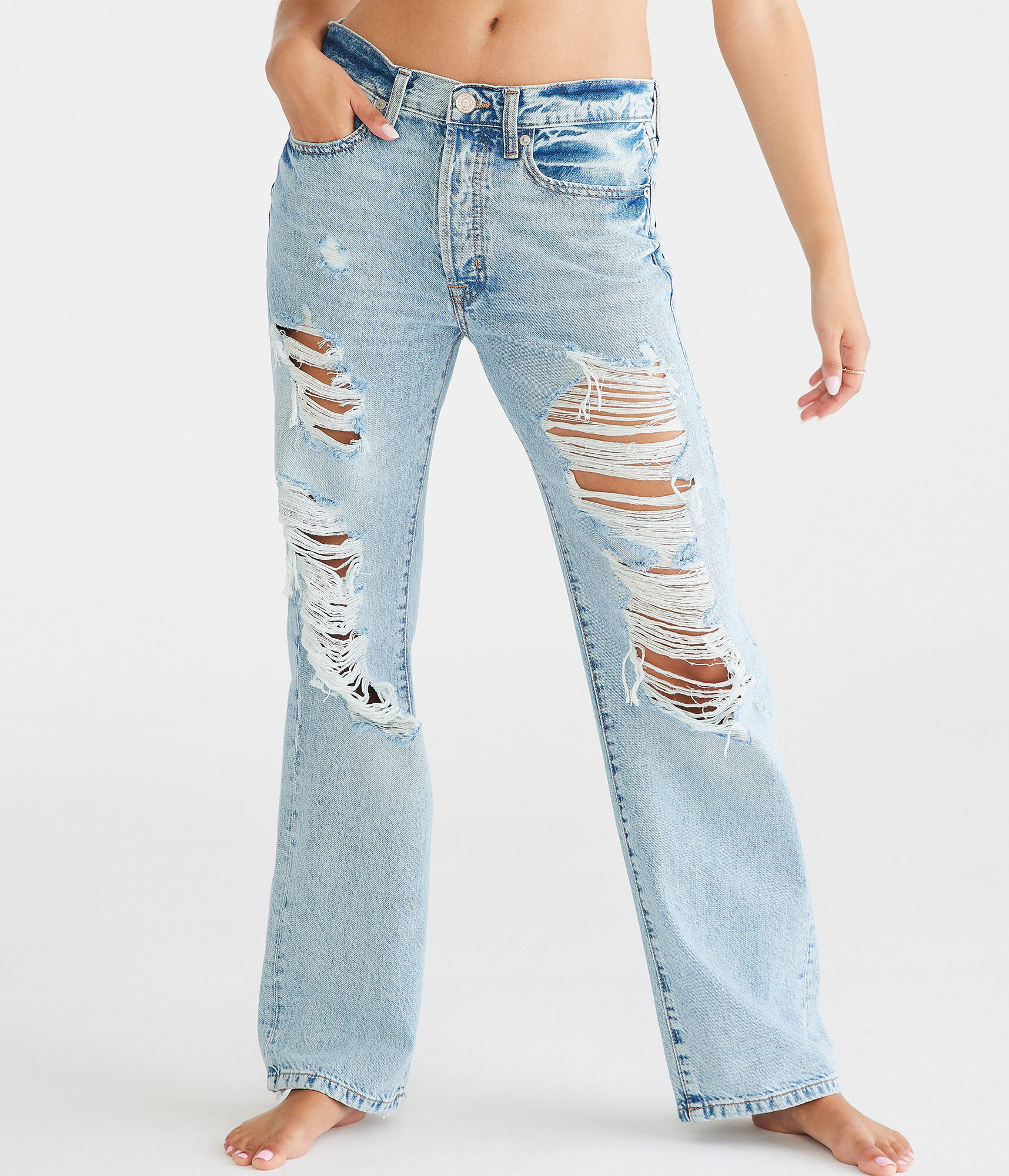 Low-Rise Skater Jean
