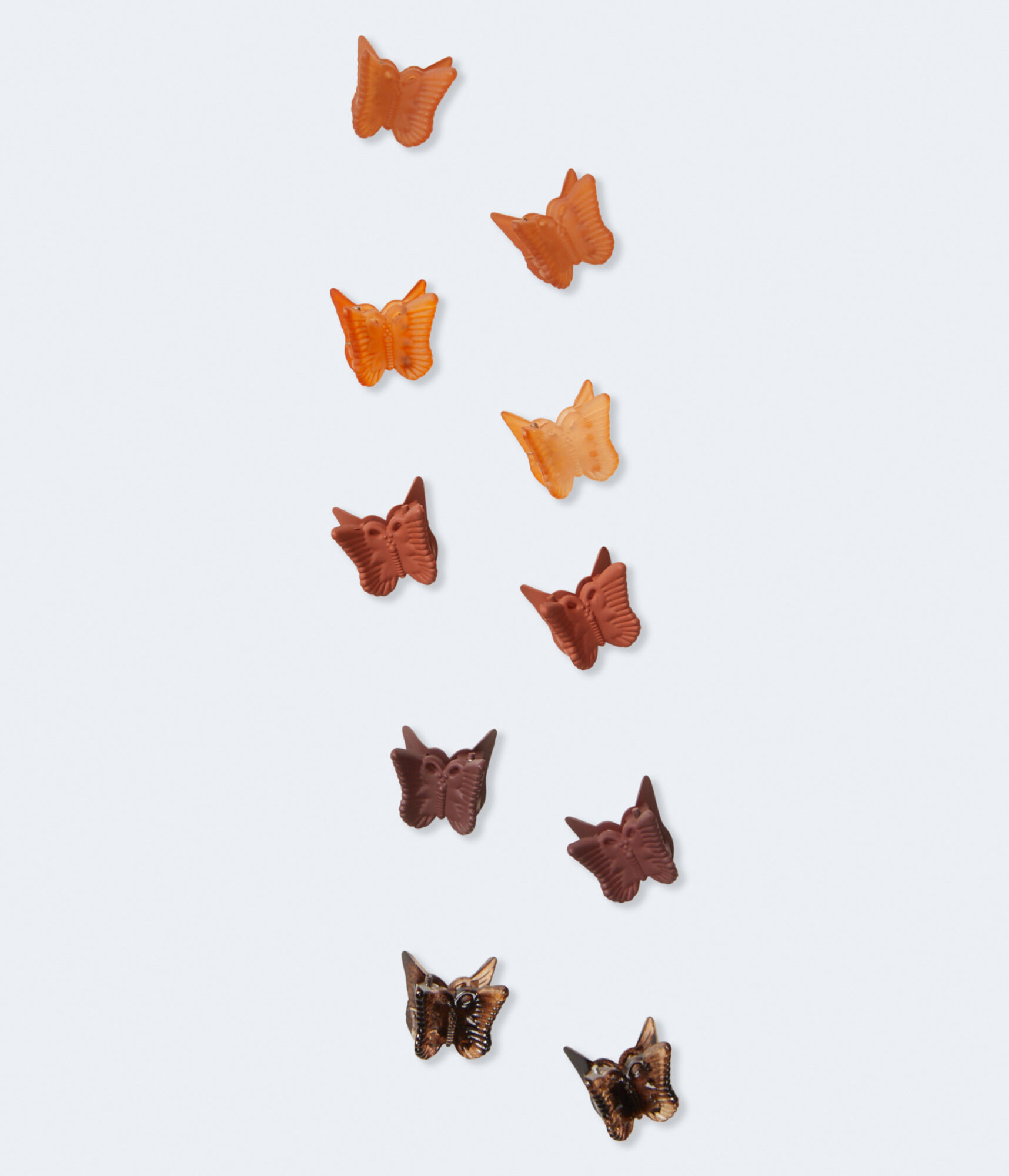 Mini Butterfly Hair Clip 10-Pack