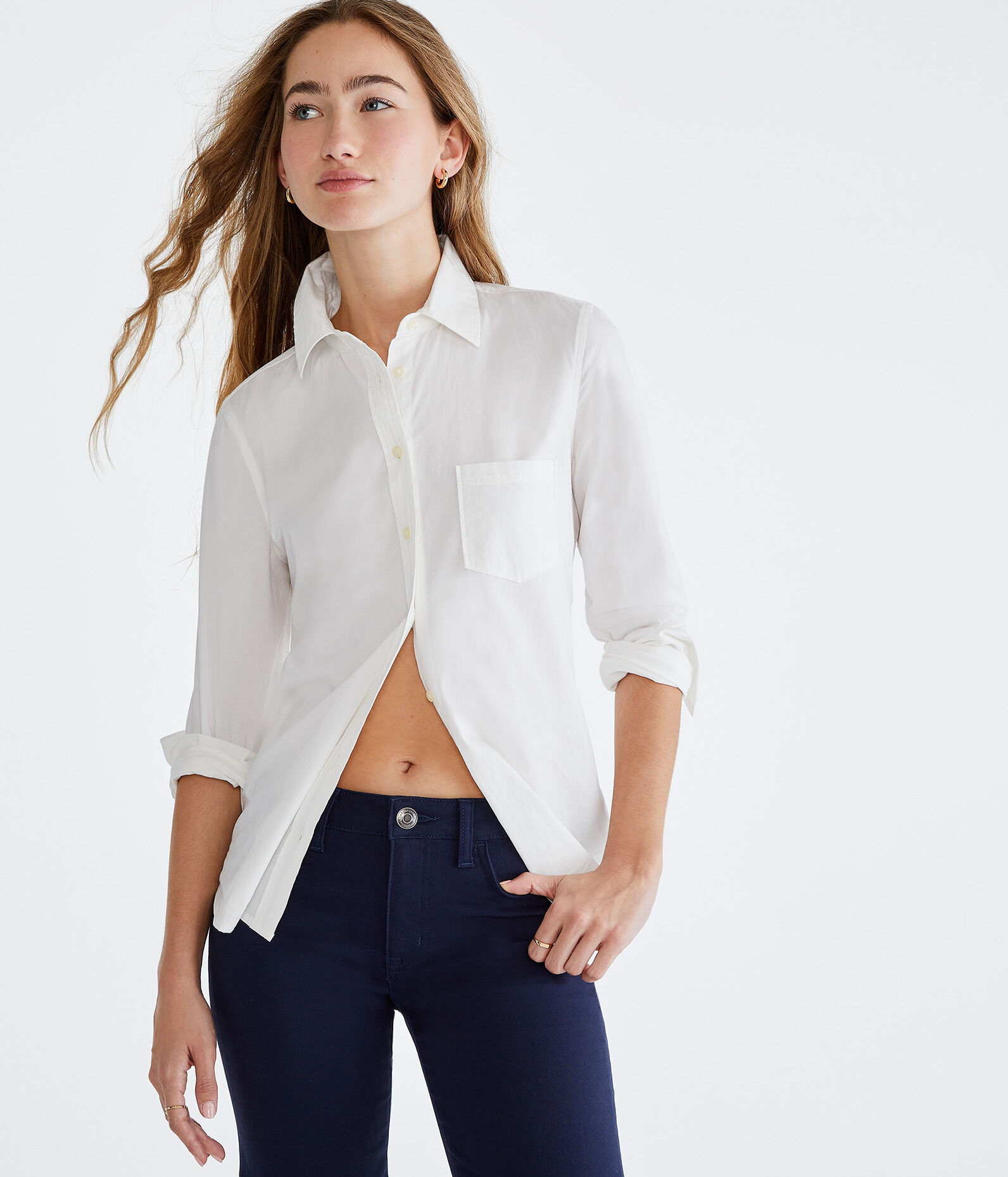 Five-Pocket Uniform Bermuda Shorts