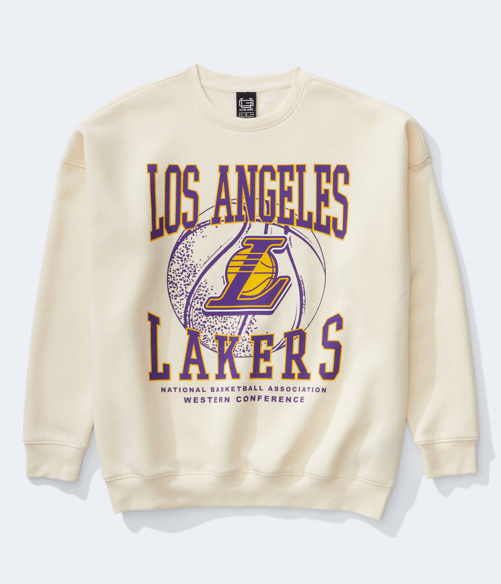 Los Angeles Lakers Basketball Crew Sweatshirt