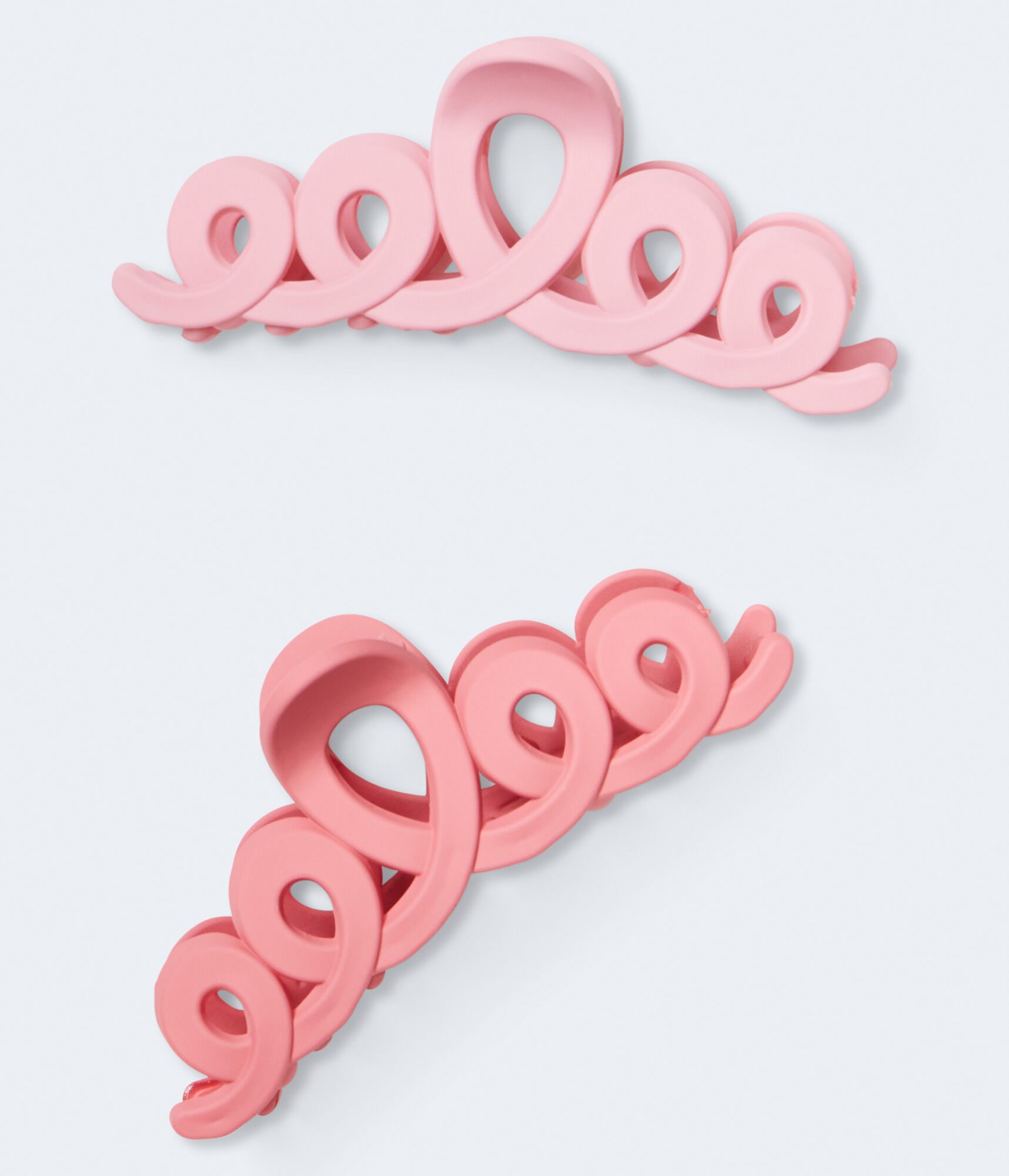 Matte Loop Claw Hair Clip 2-Pack