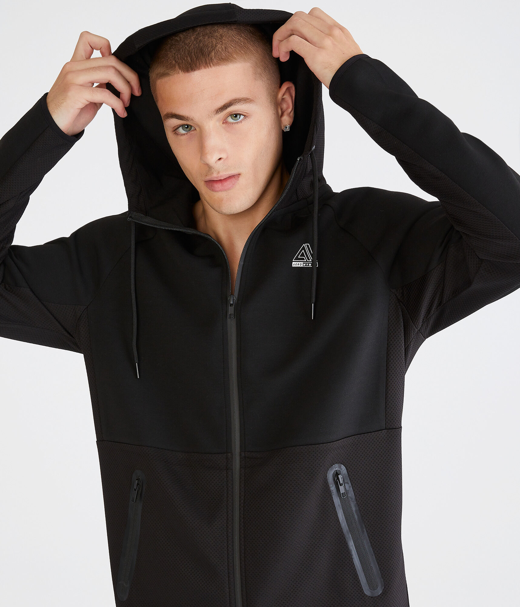 Aero MVMT Tech Fleece Full-Zip Hoodie