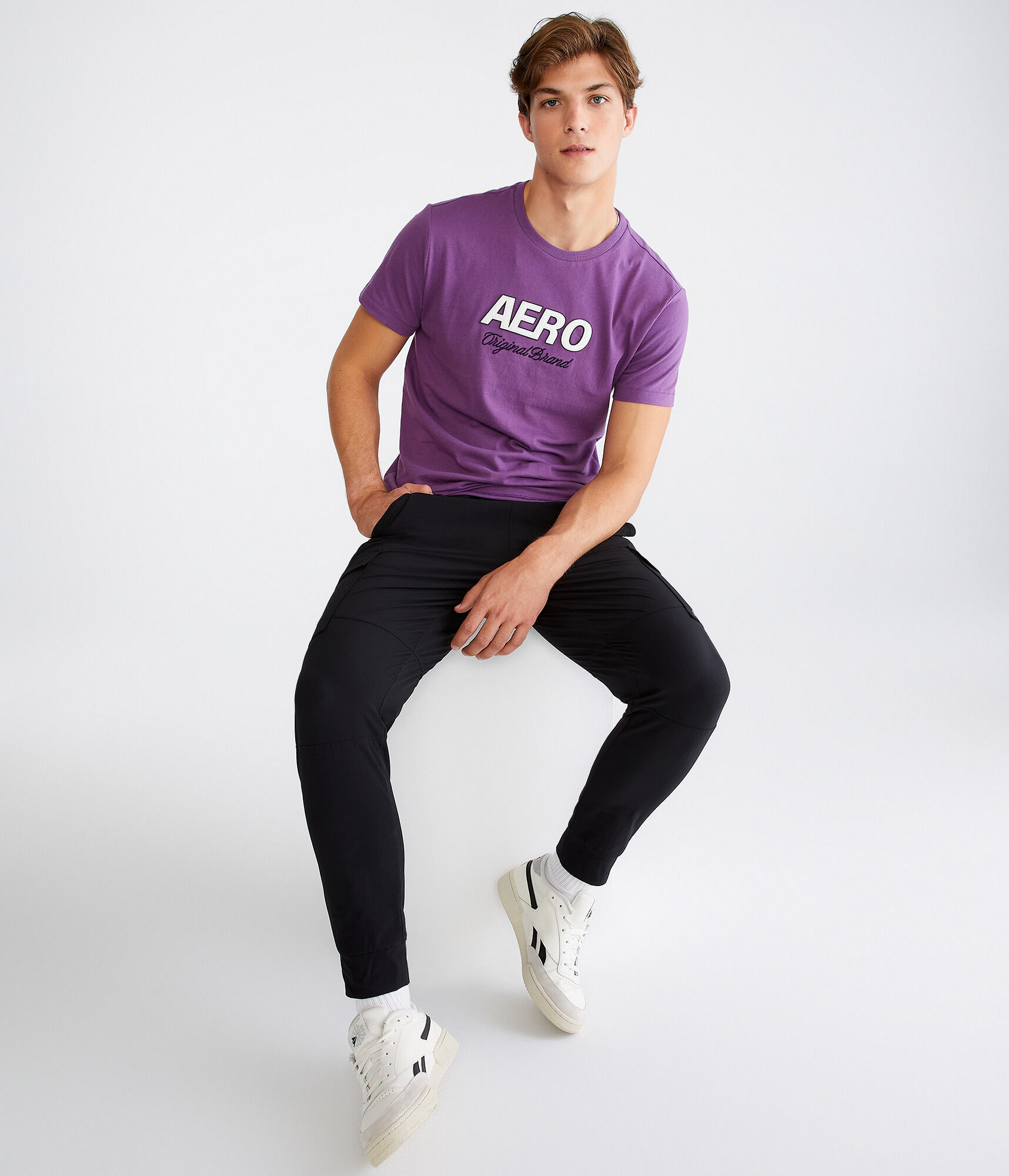 Aero Original Brand Appliqué Graphic Tee