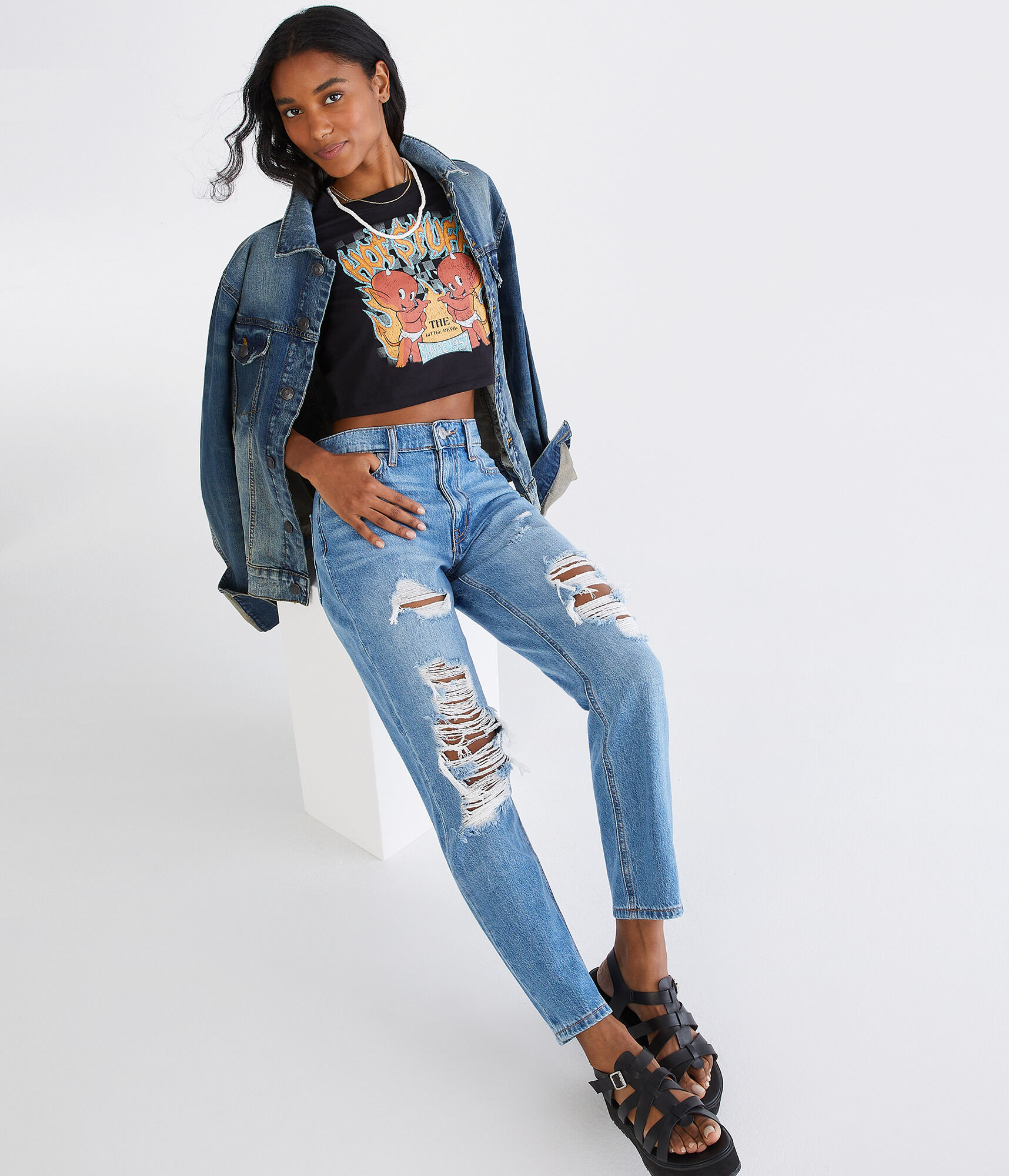 High-Rise Mom Jean