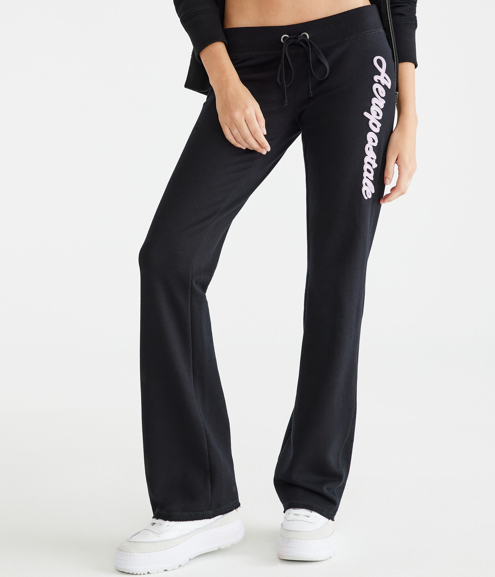 Aeropostale Script Fit & Flare Sweatpants