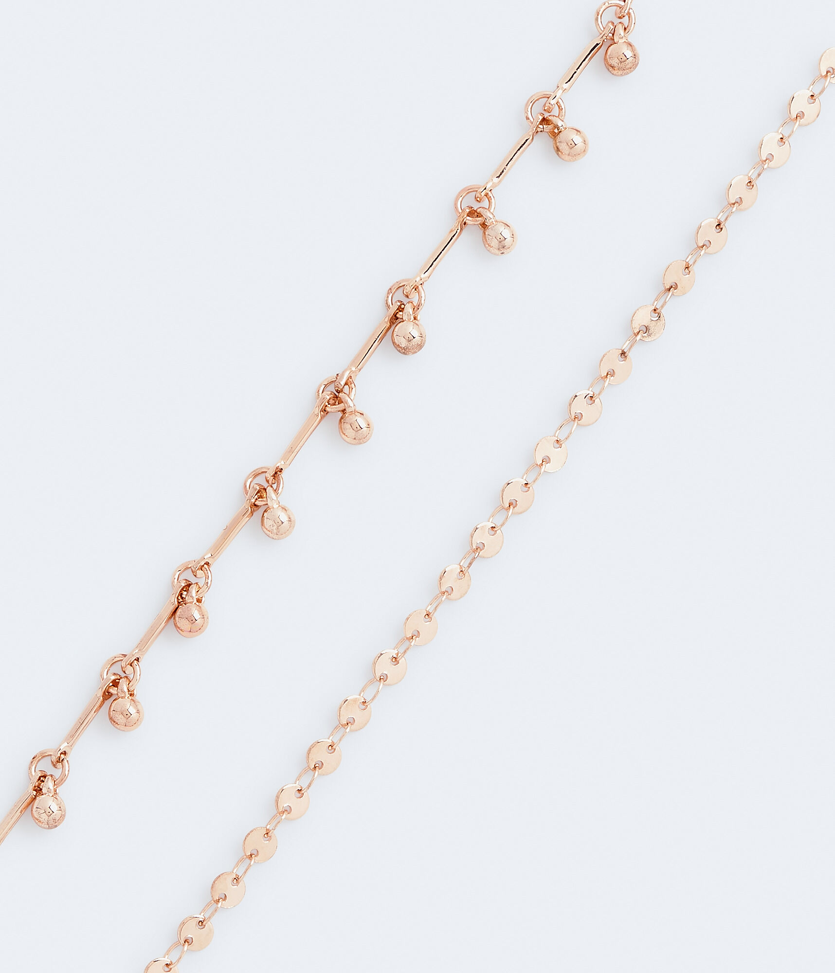 Ball & Disc Anklet 2-Pack