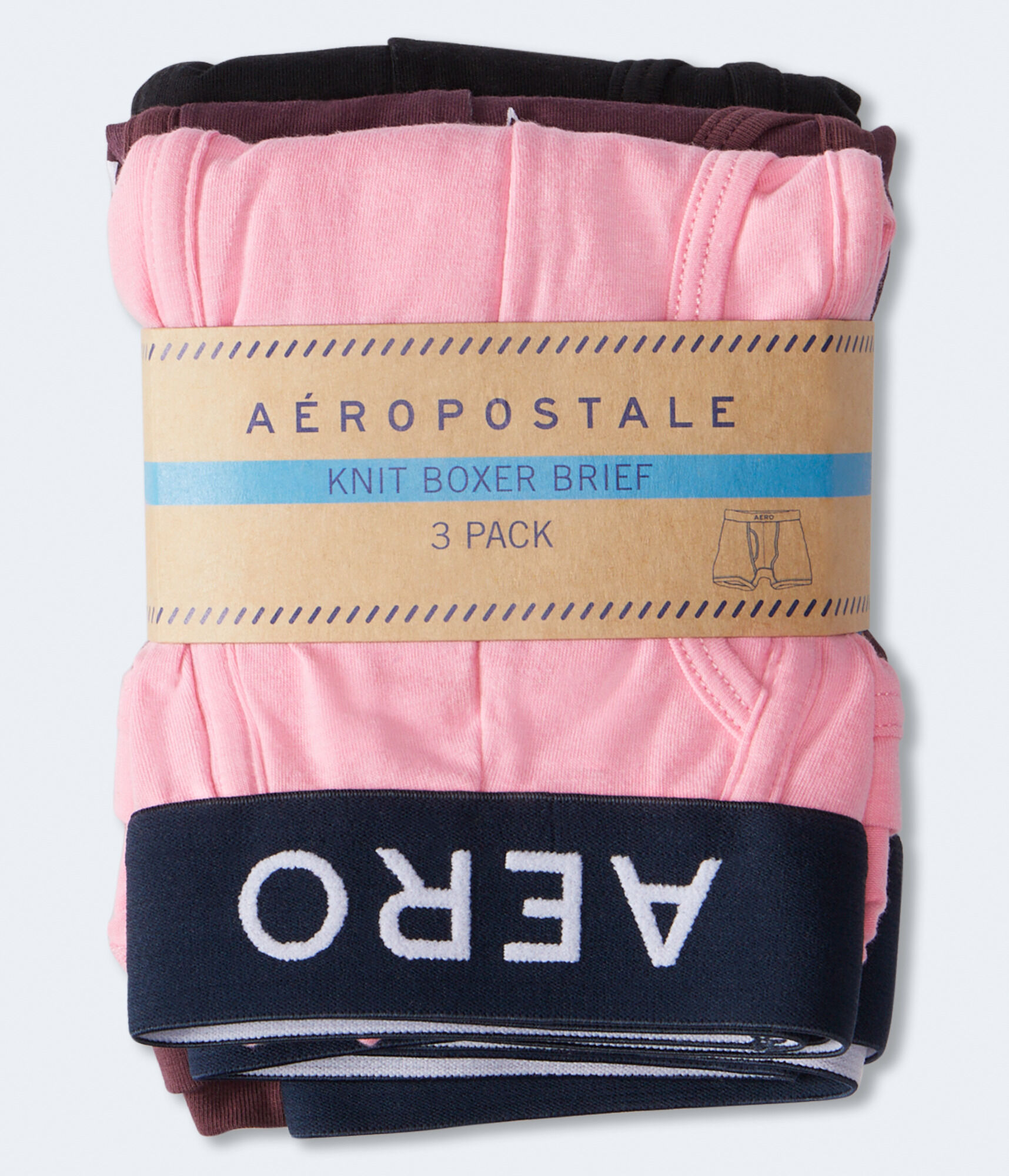 Fashion Knit Boxer Brief 3-Pack