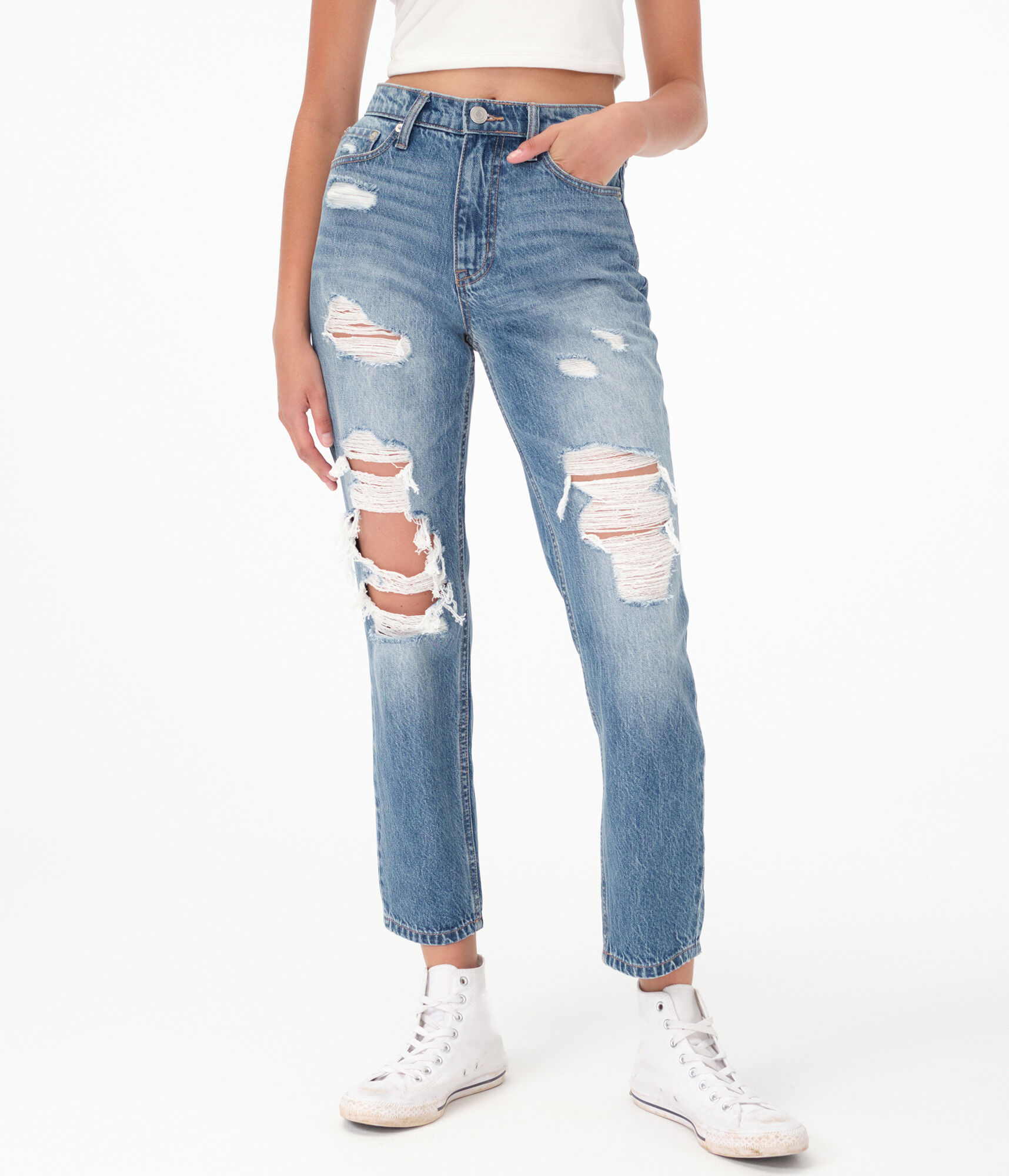 High-Rise Mom Jean