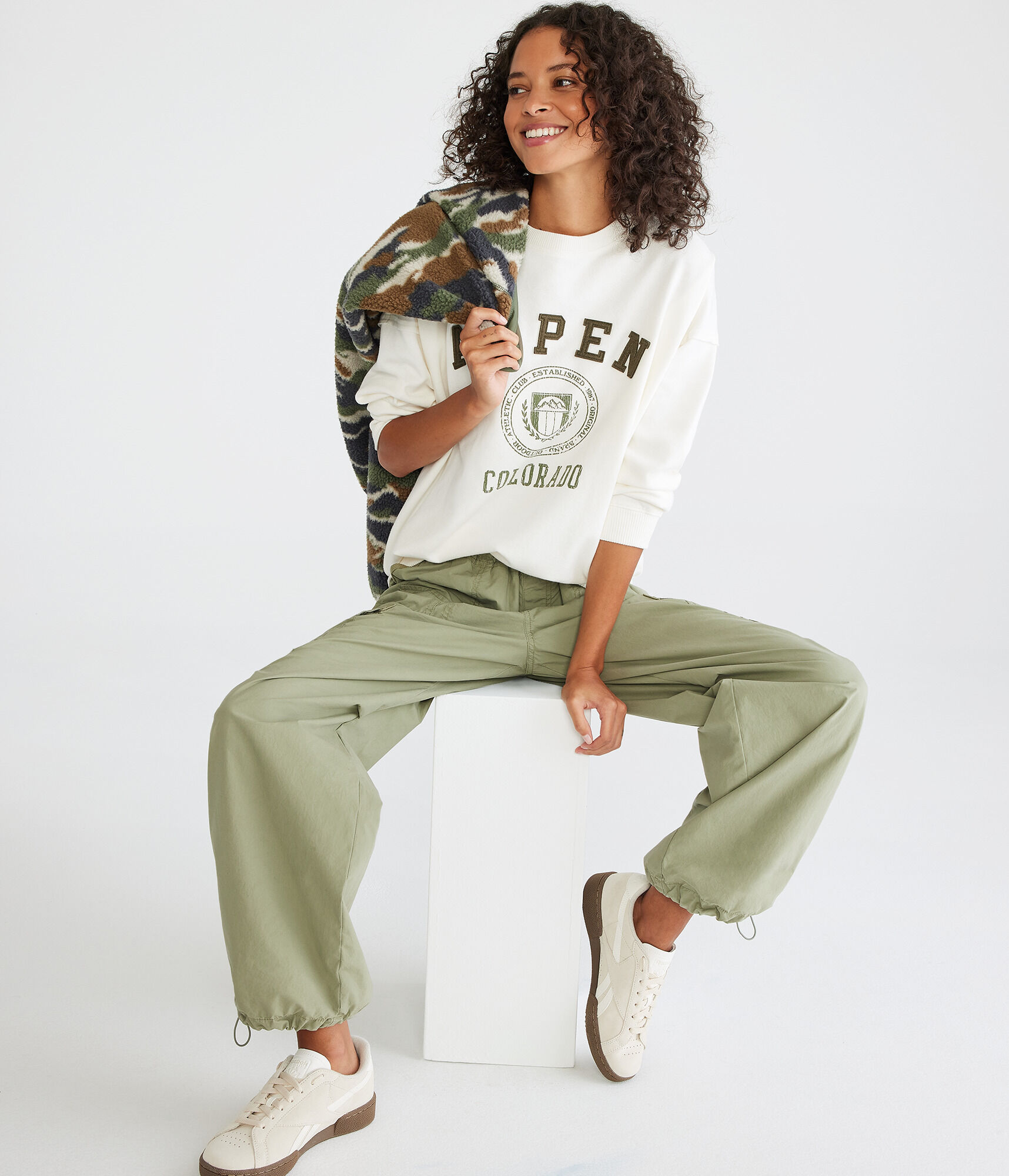 Destination Oversized Crew Sweatshirt