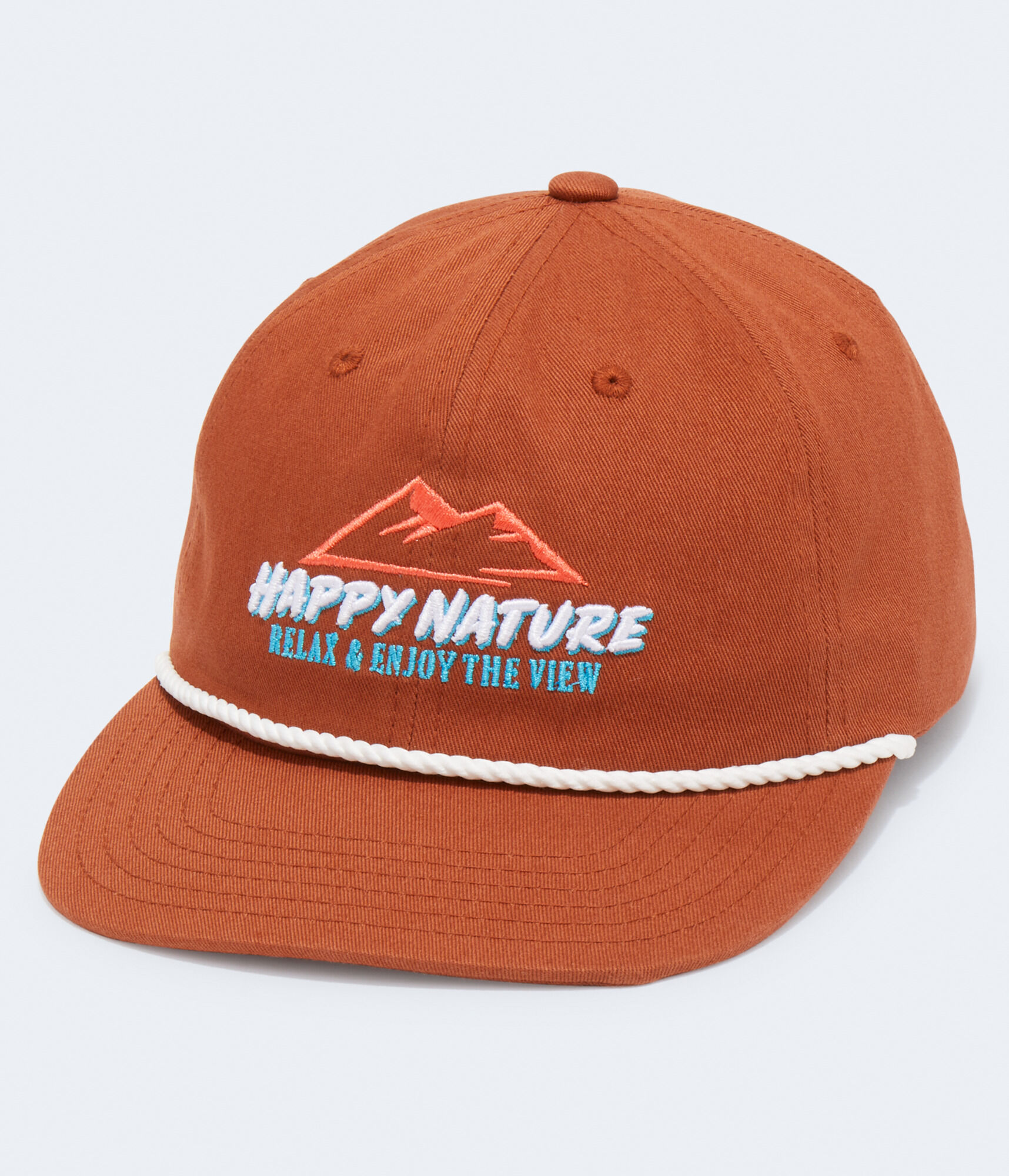 Happy Nature Flat-Top Adjustable Hat