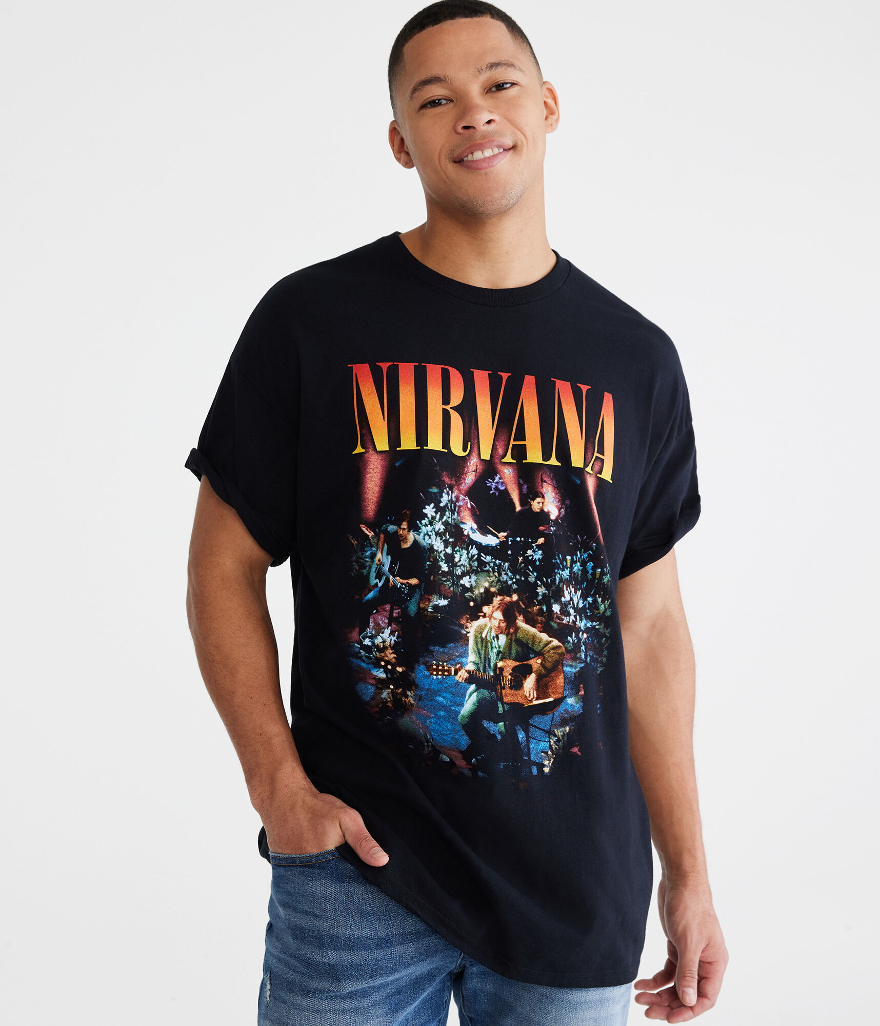 Nirvana Band Graphic Tee