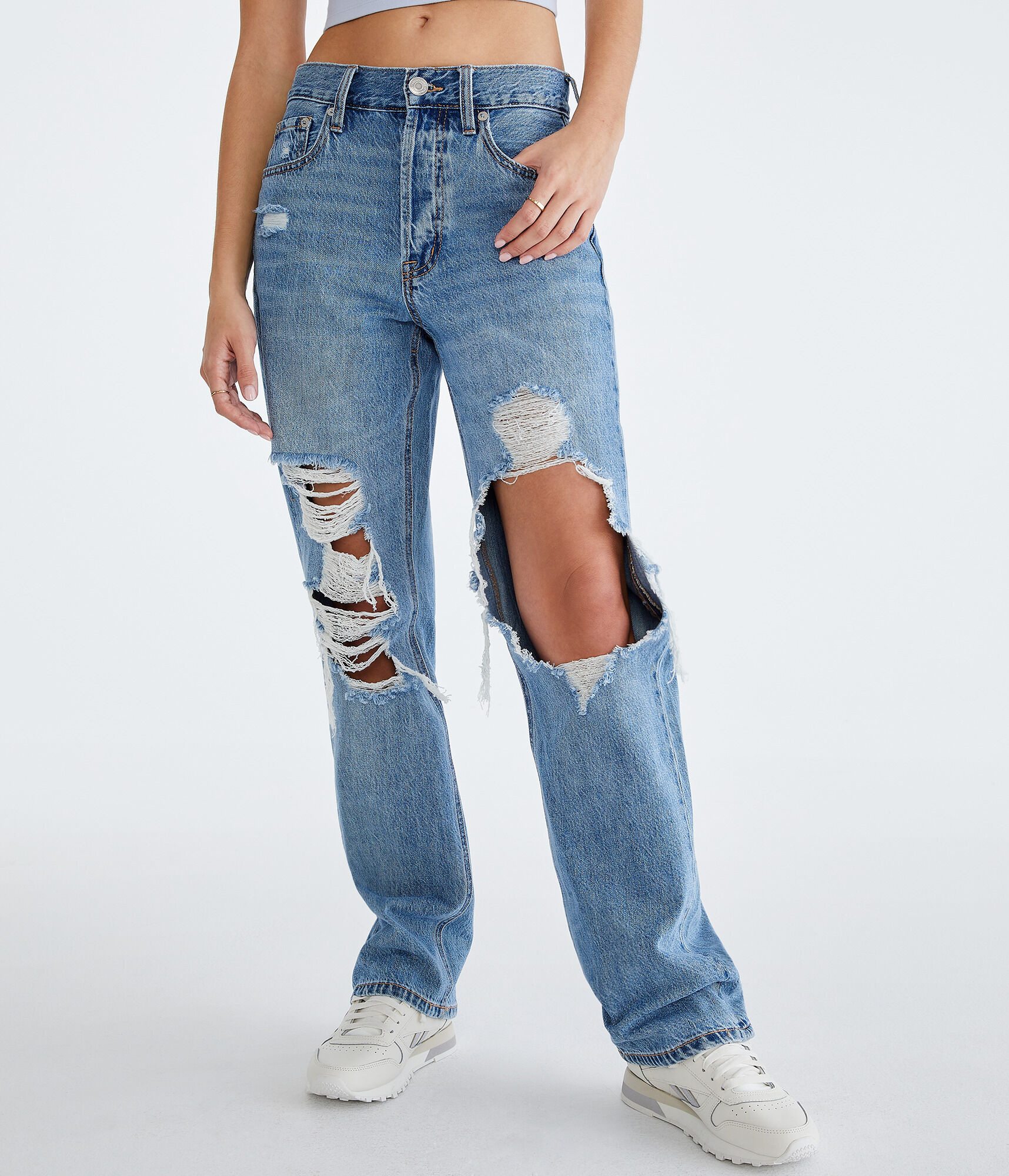 High-Rise Baggy Jean