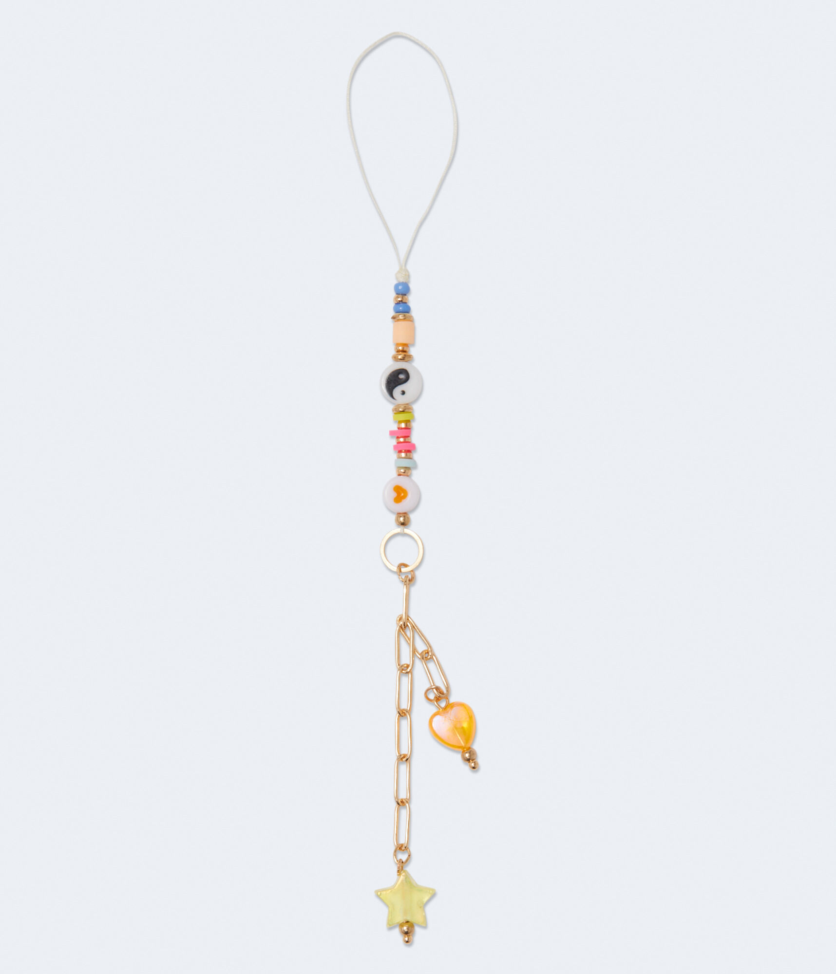 Heart & Star Phone Charm