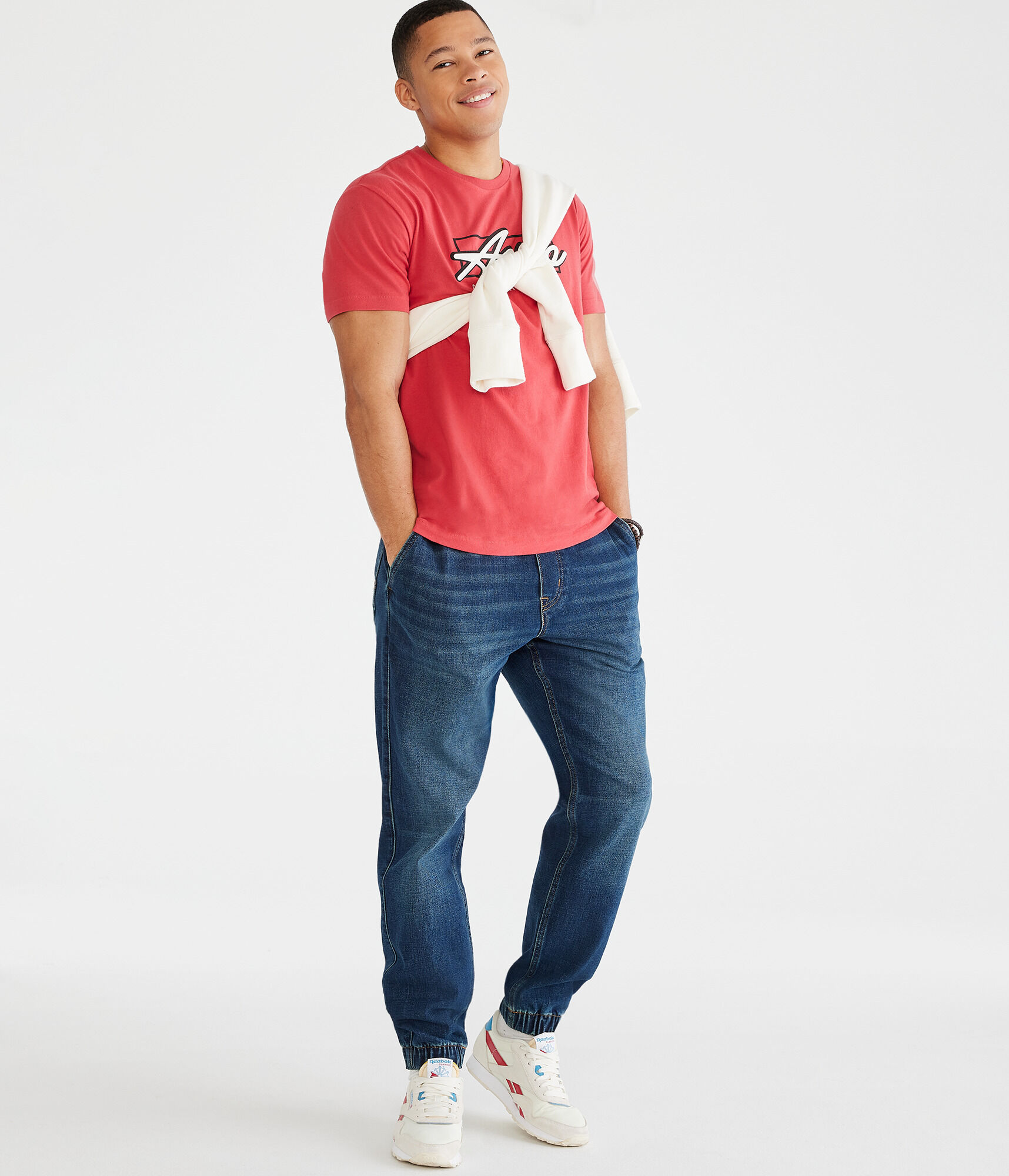 Premium Air Denim Joggers