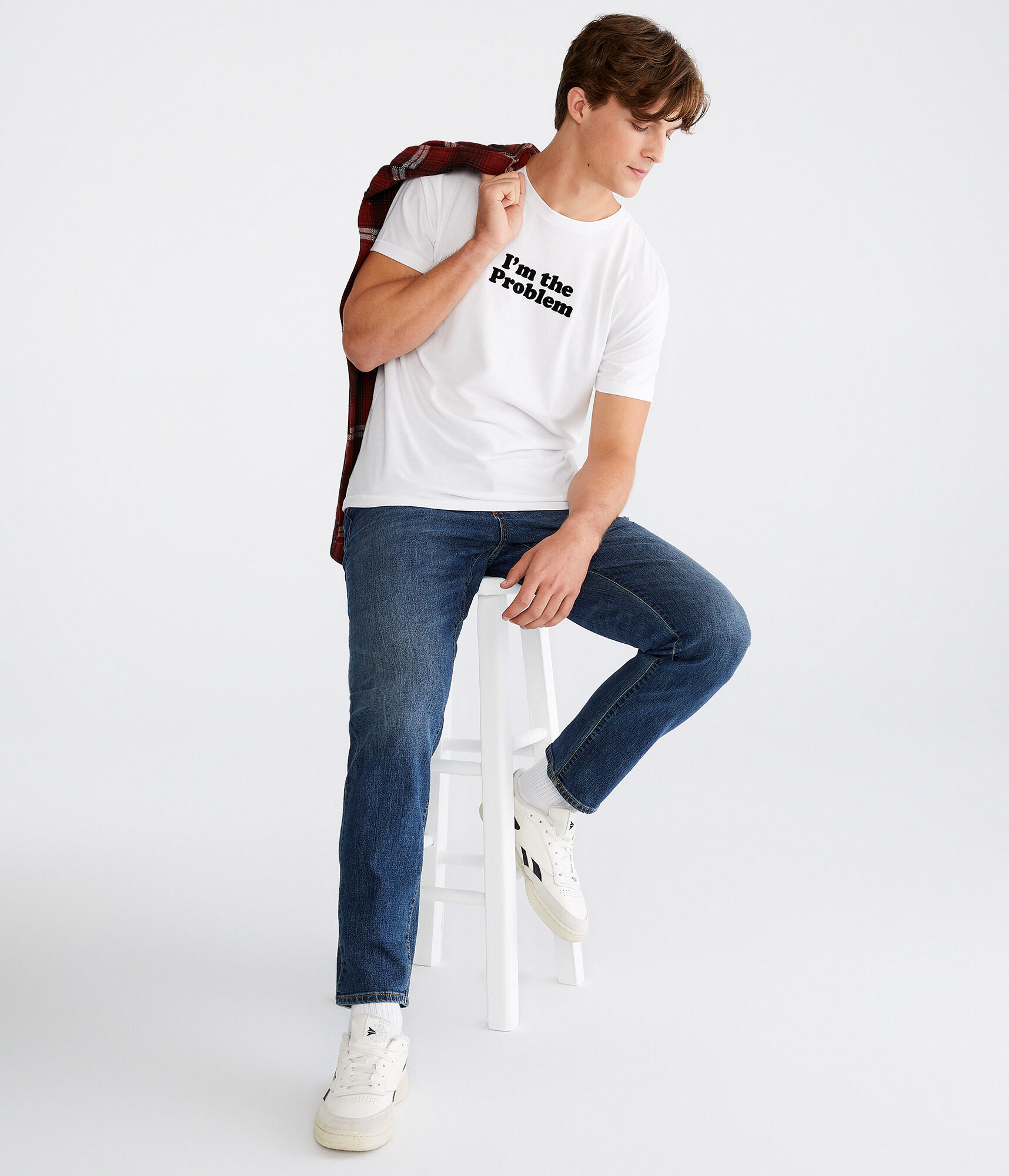 I'm The Problem Flocked Graphic Tee