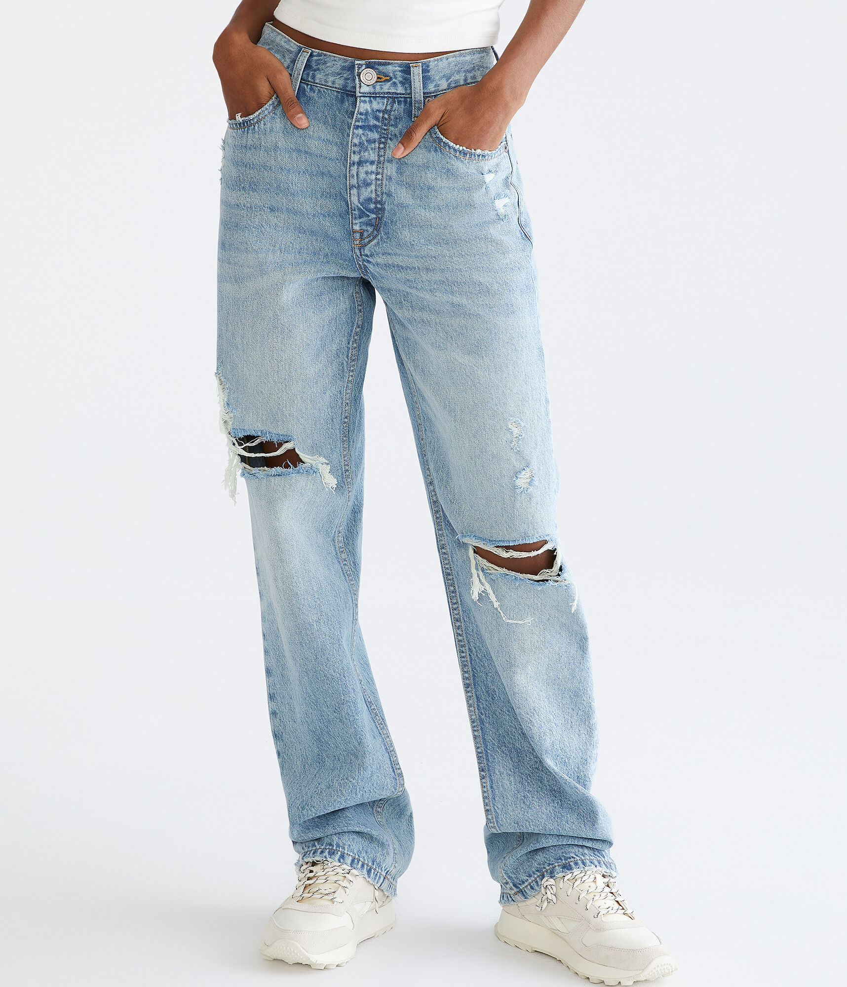 '90s High-Rise Baggy Jean