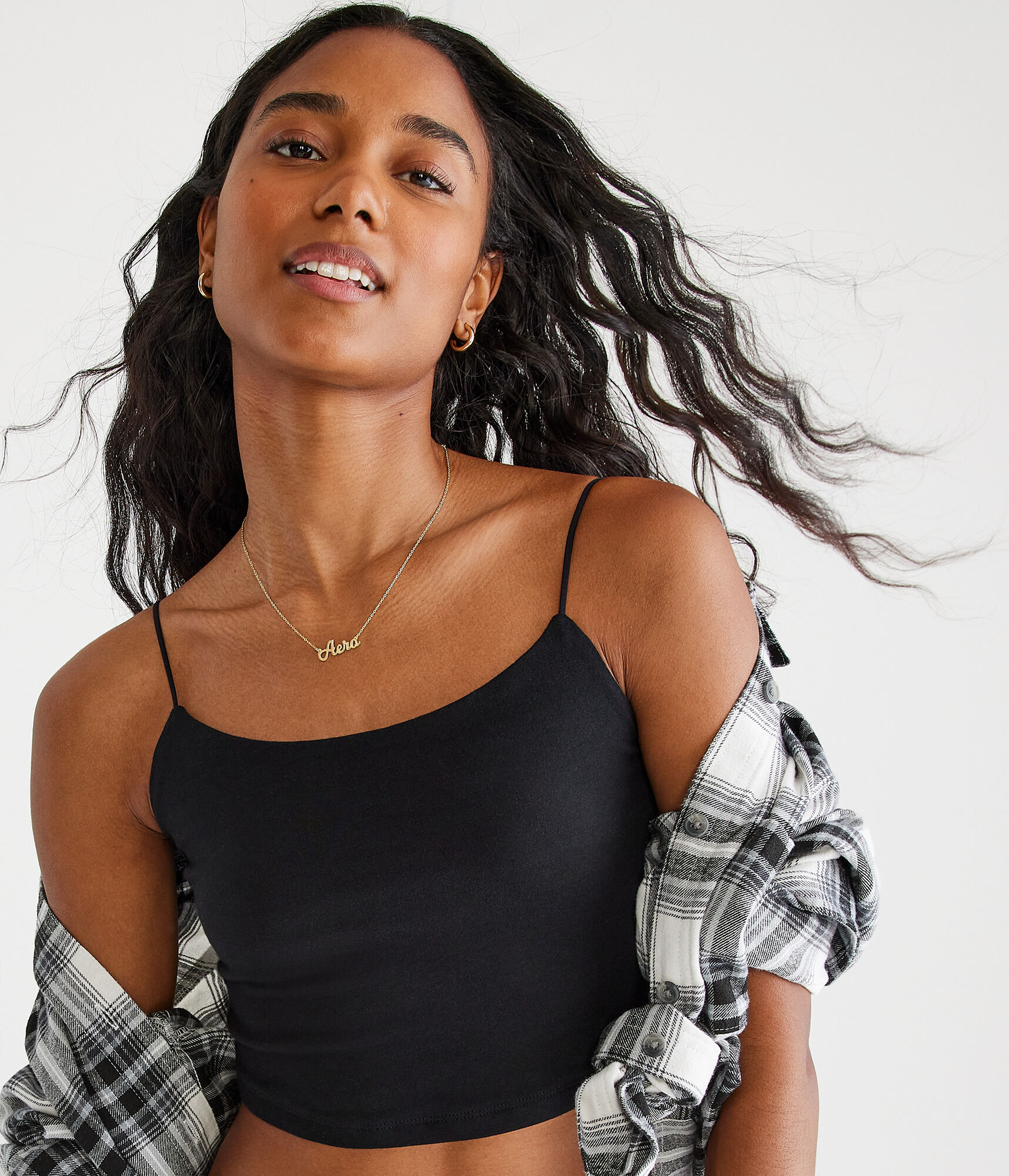 Seriously Soft Scoop-Neck Cropped Cami