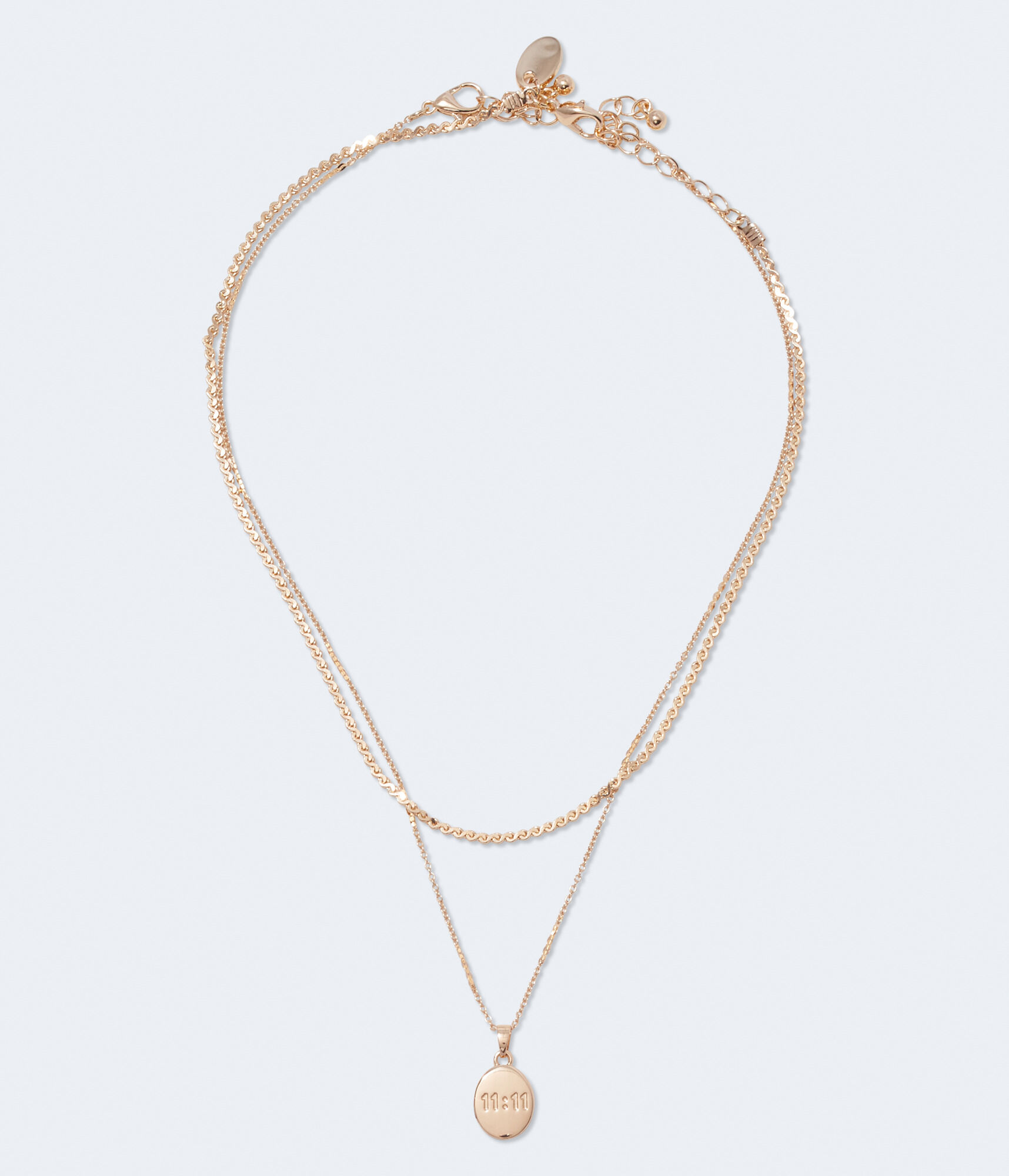 11:11 Pendant Necklace 2-Pack