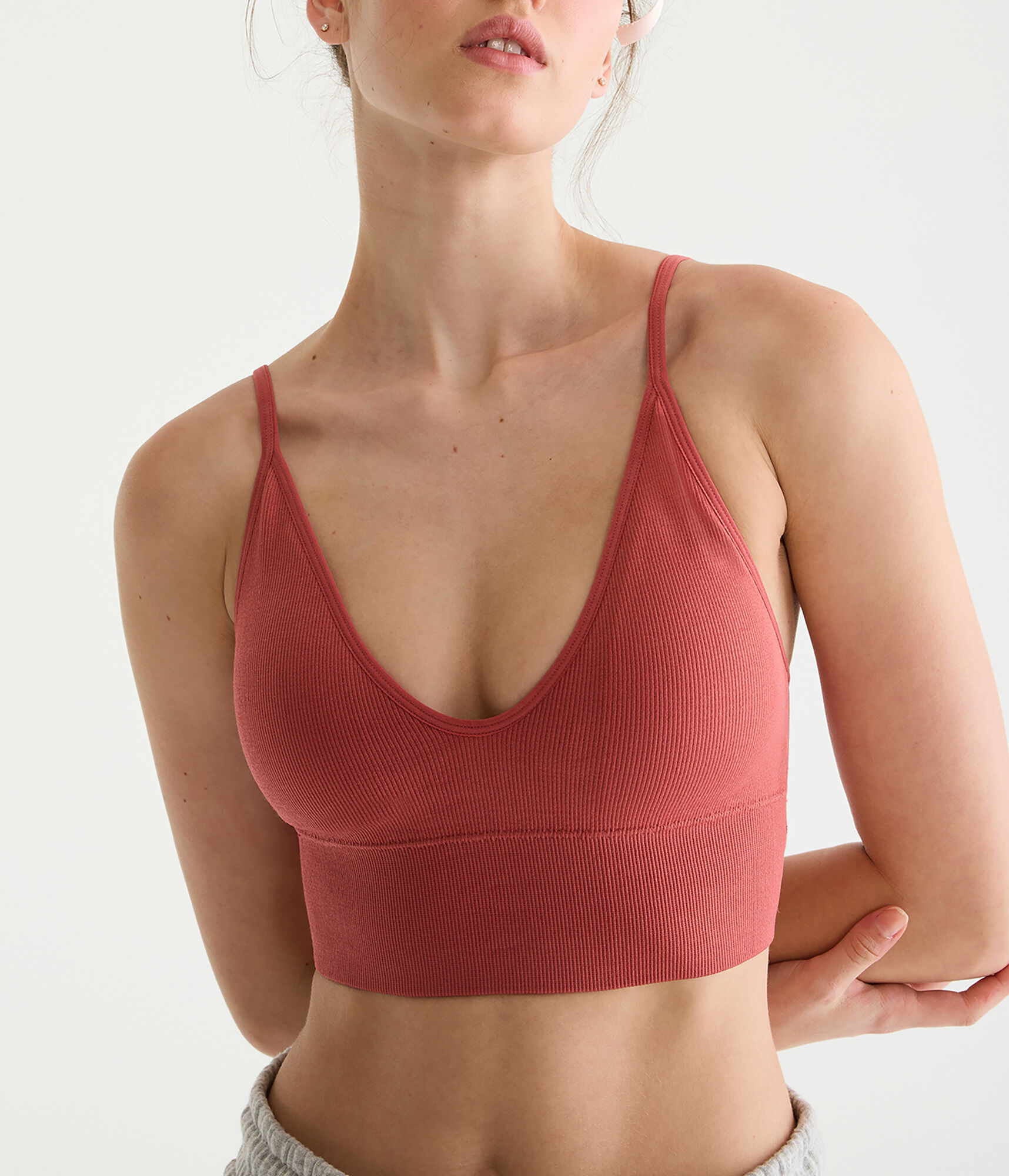 Seamless Convertible Plunge Bralette