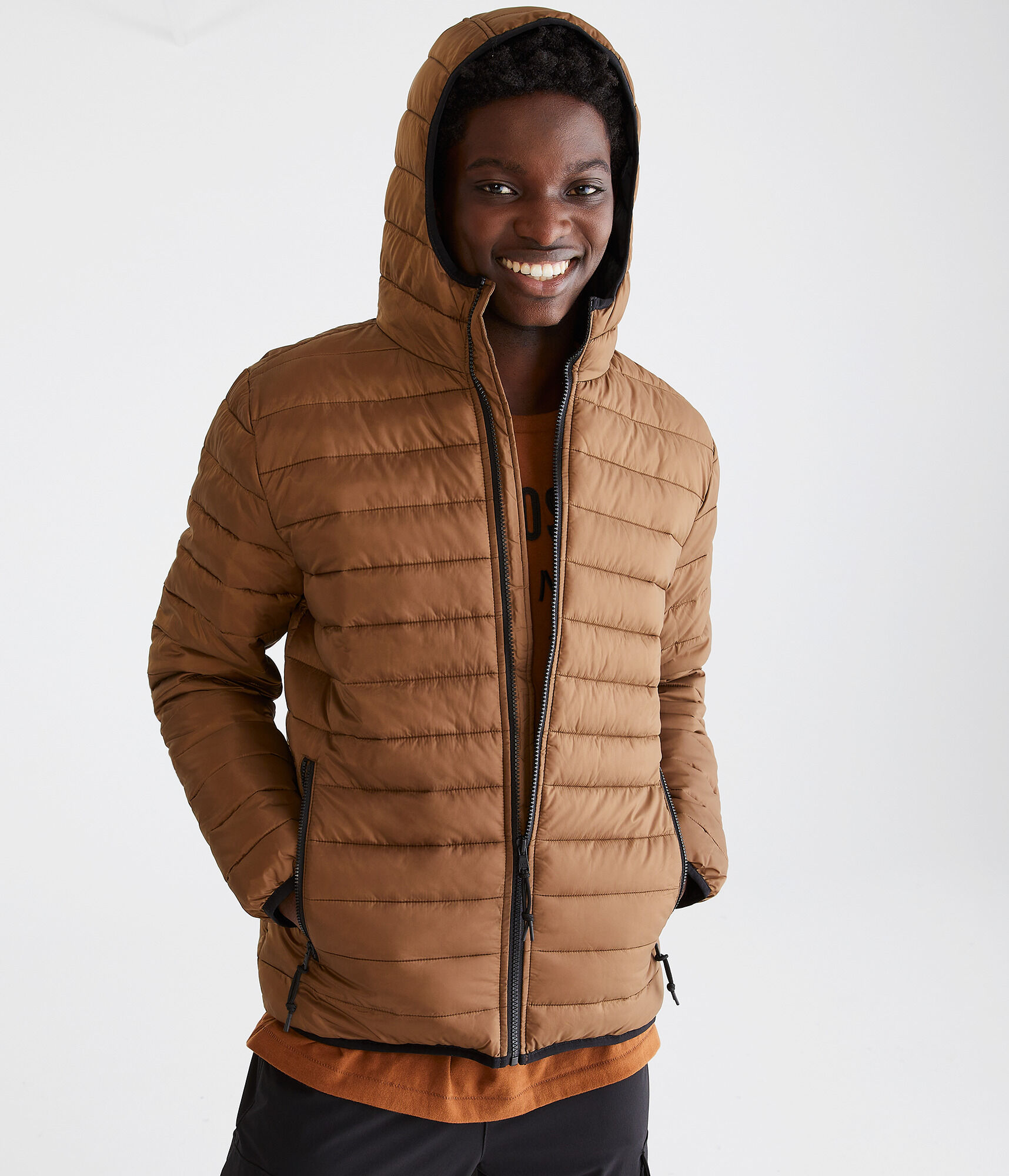 Midweight Hooded Puffer Jacket