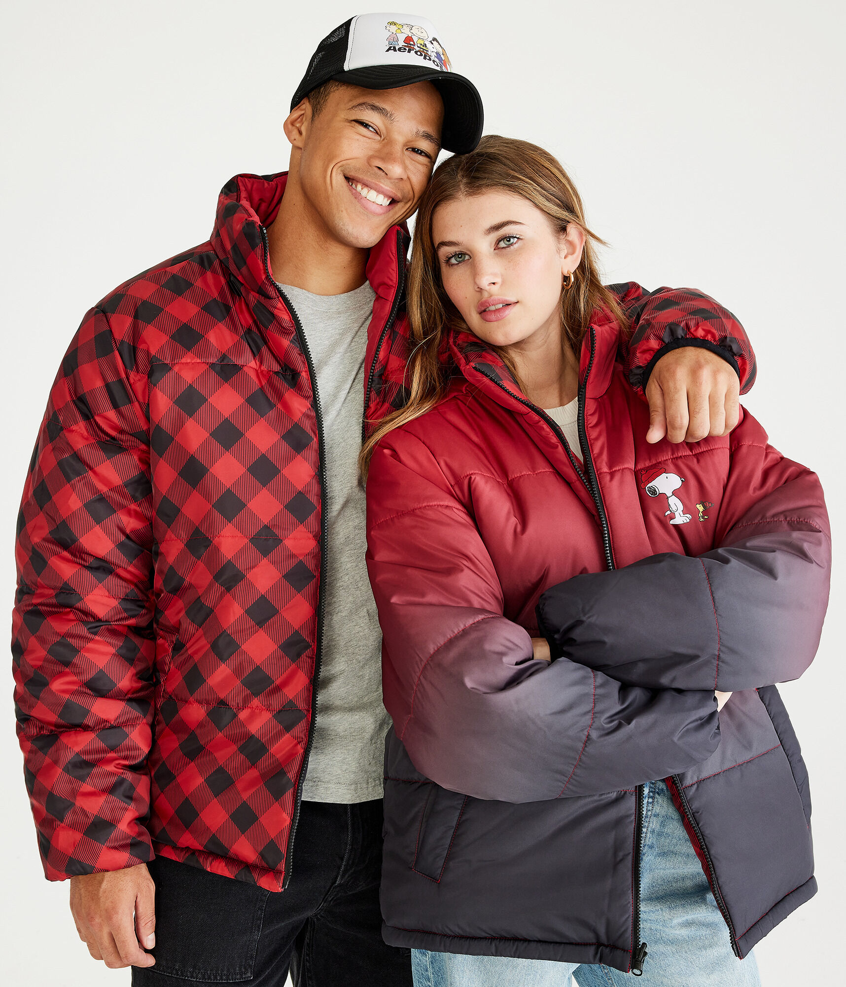 Peanuts® | Aéropostale Snoopy Reversible Puffer Jacket