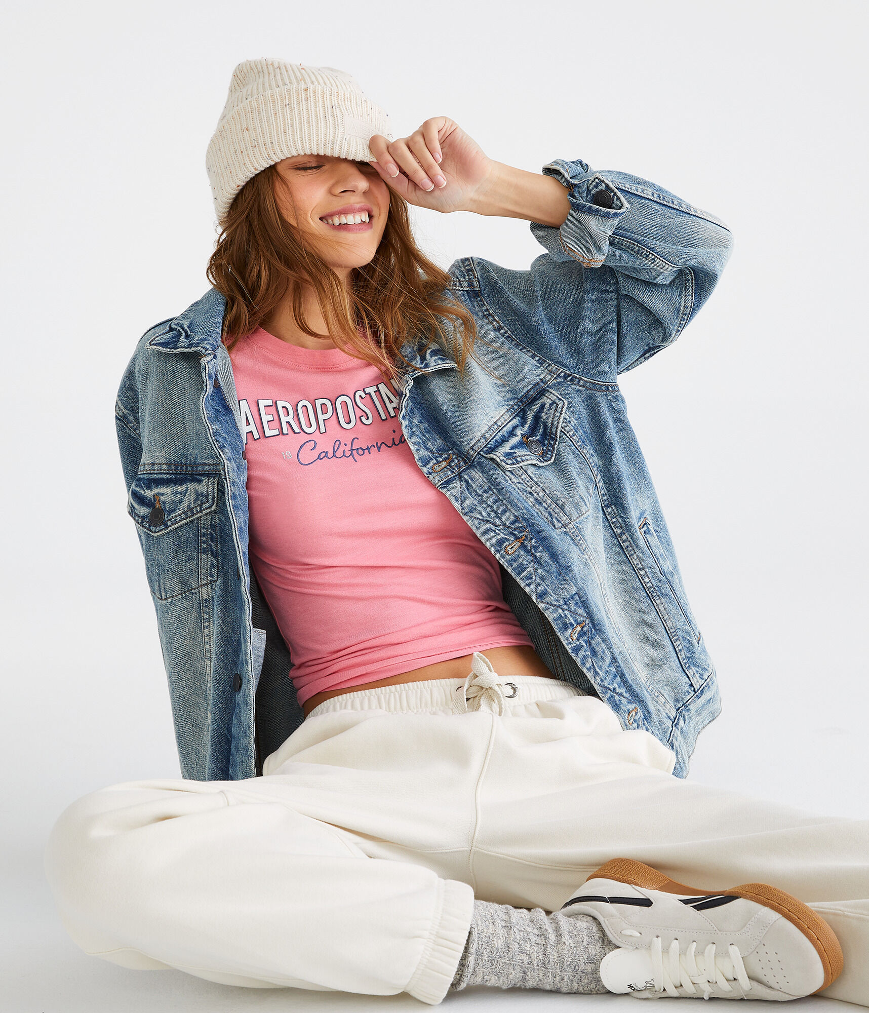 Aeropostale California Appliqué Graphic Tee