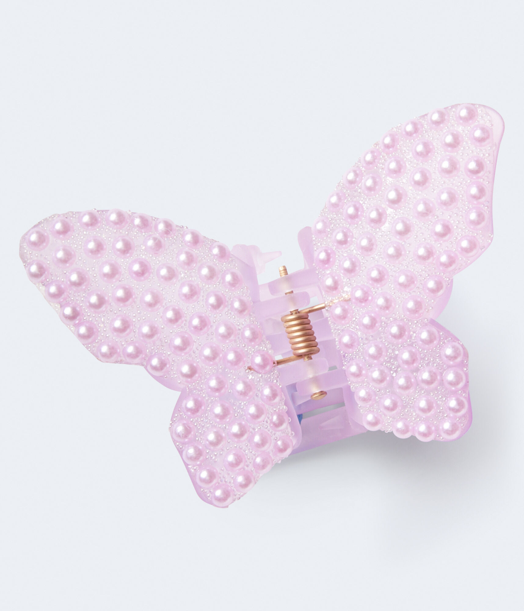 Faux Pearl Butterfly Claw Hair Clip