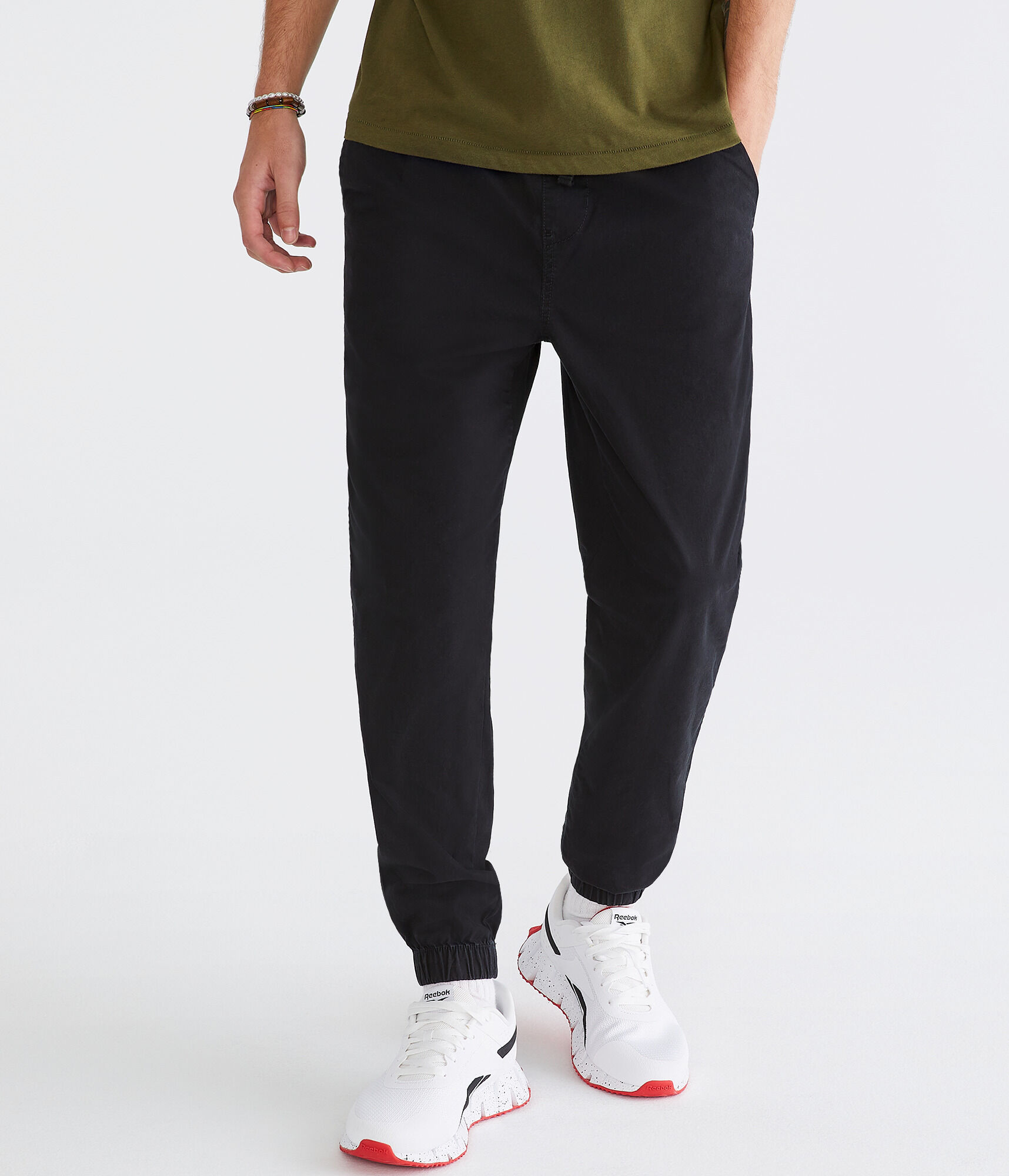 Stretch Twill Joggers