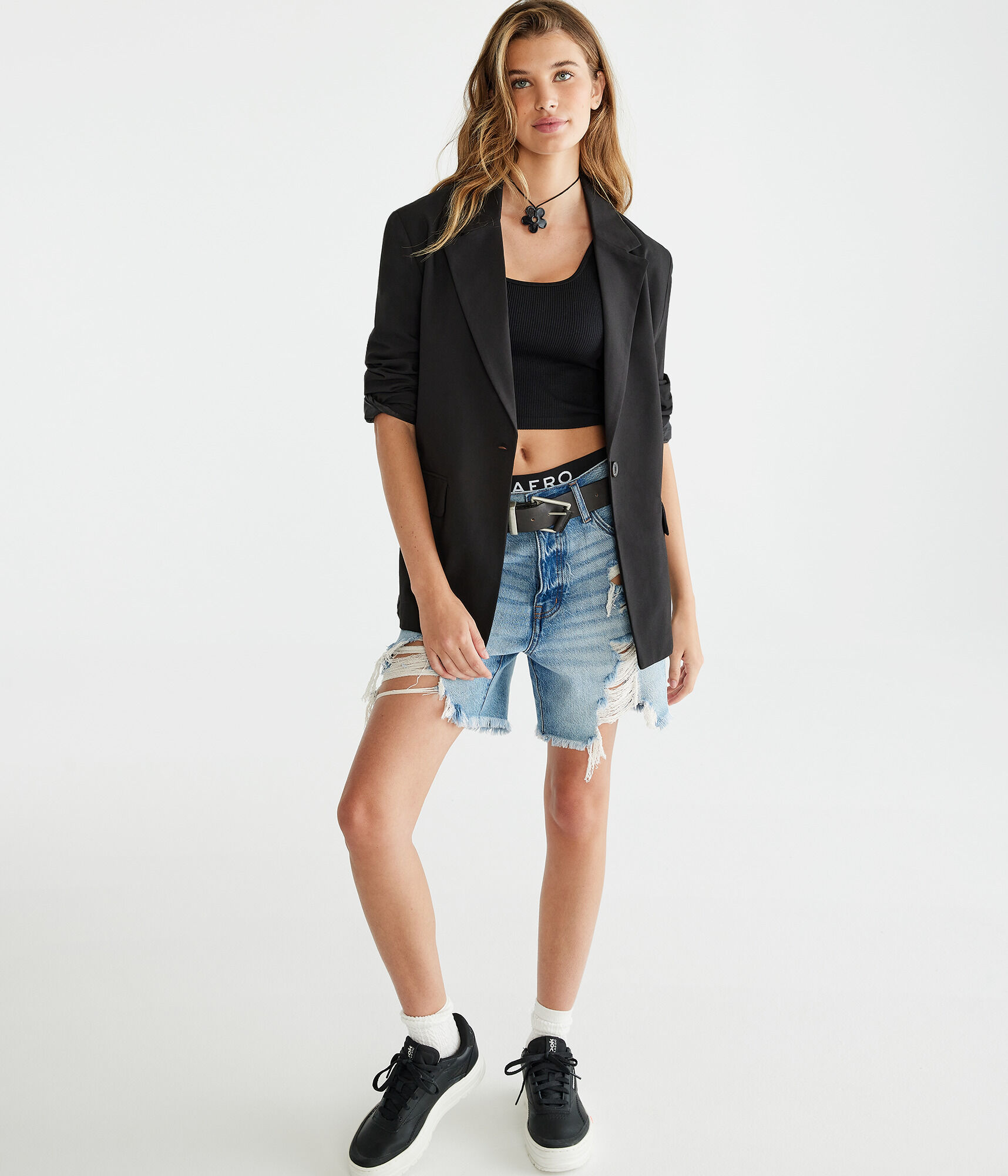 Solid Blazer
