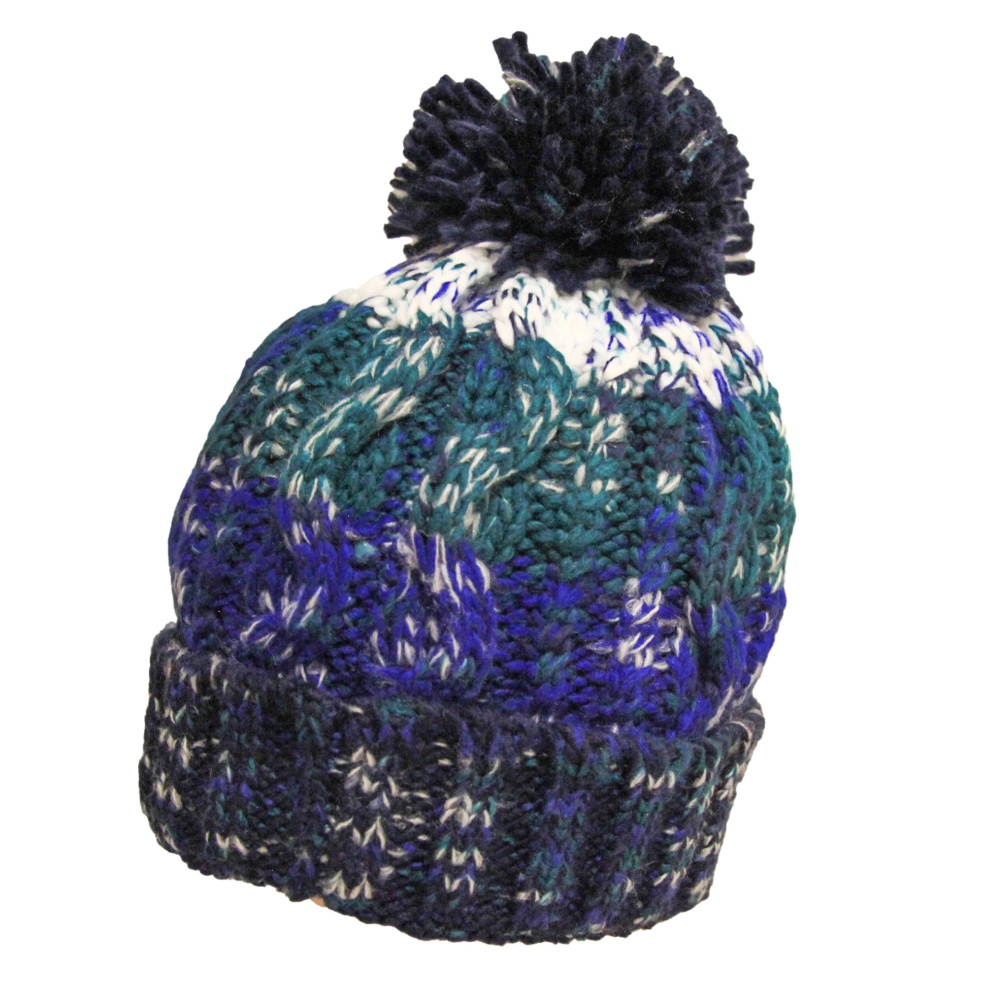 Beechfield - ® Womens/Ladies Corkscrew Pom Pom Beanie