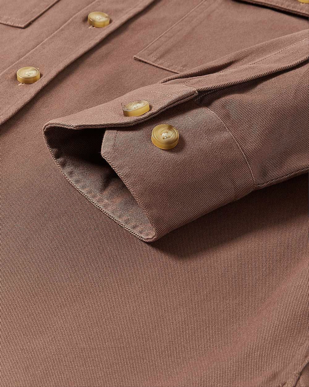 Casual Twill Overshirt