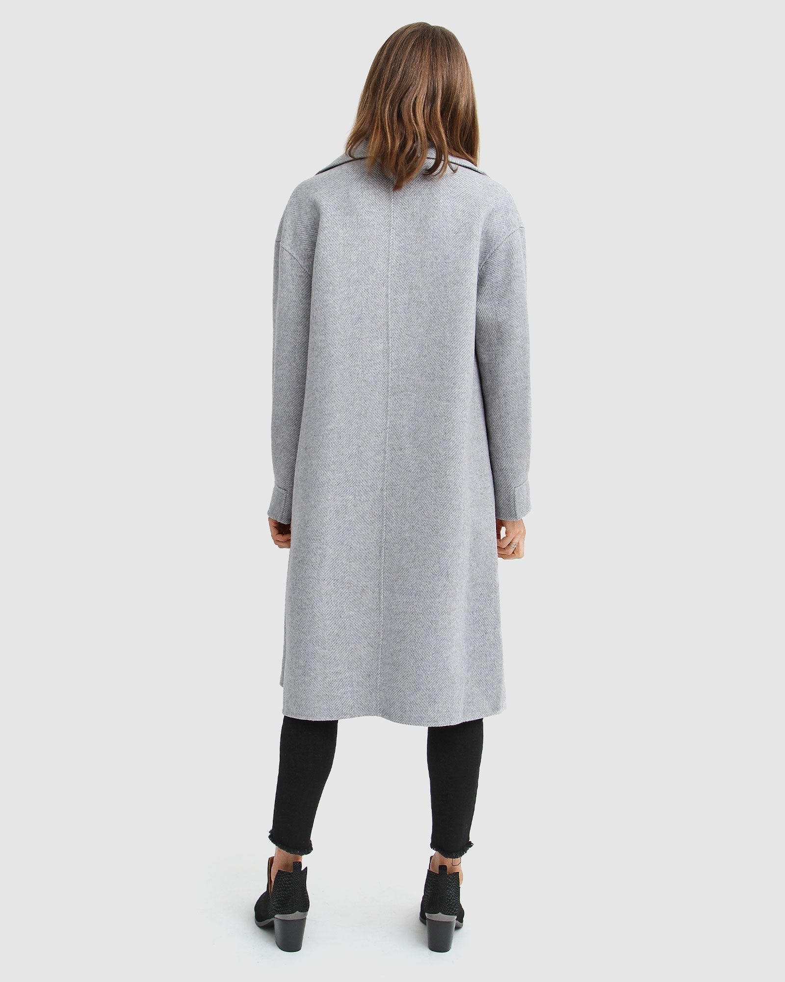 Belle & Bloom Dream Lover Loose Fit Wool Blend Coat