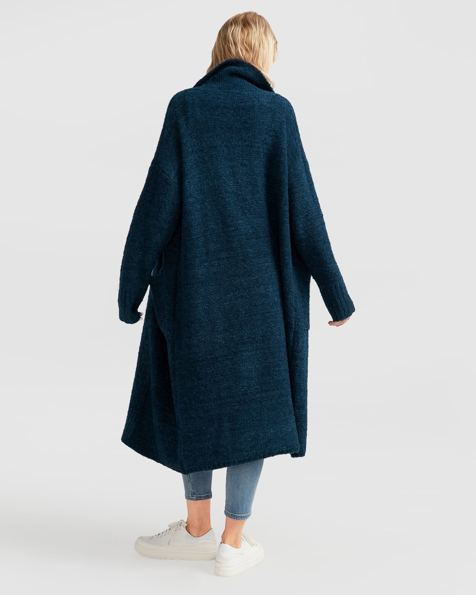 Belle & Bloom Born To Run Sustainable Sweater Coat