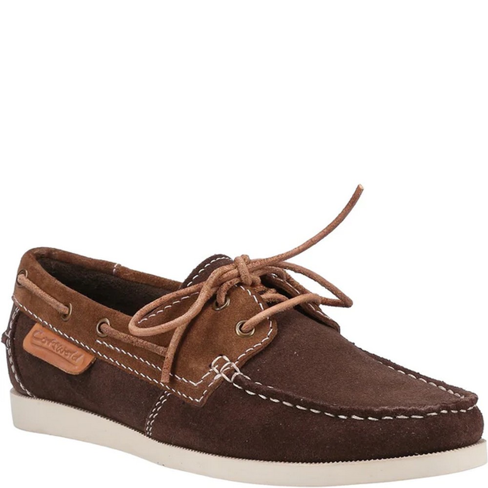 Cotswold - Womens/Ladies Idbury Suede Boat Shoes