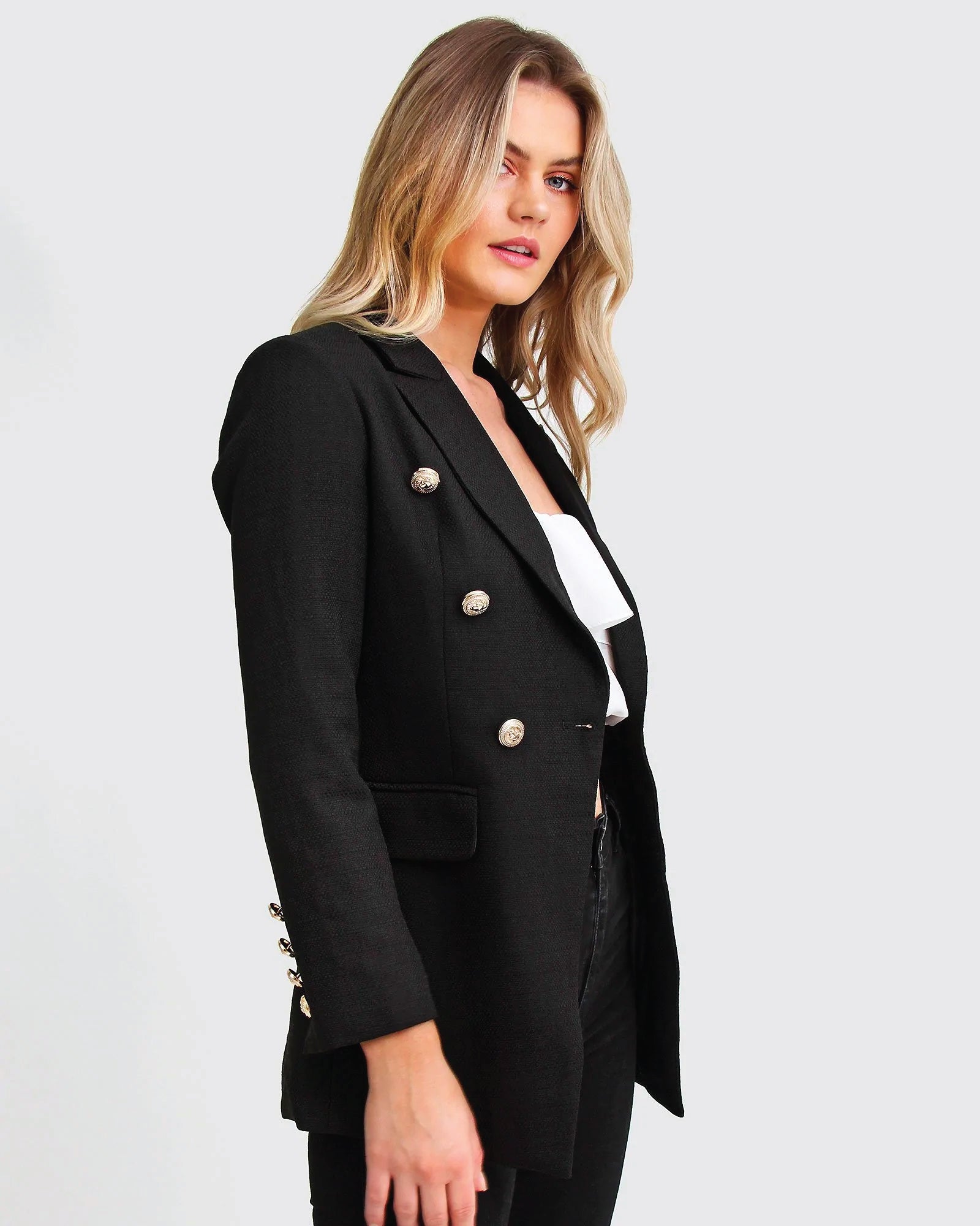 Belle & Bloom Princess Polina Textured Weave Blazer