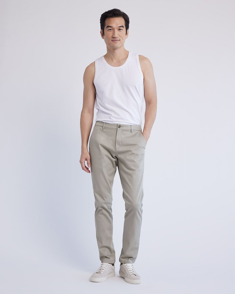 Supima Cotton (R) Crew-Neck Tank Top