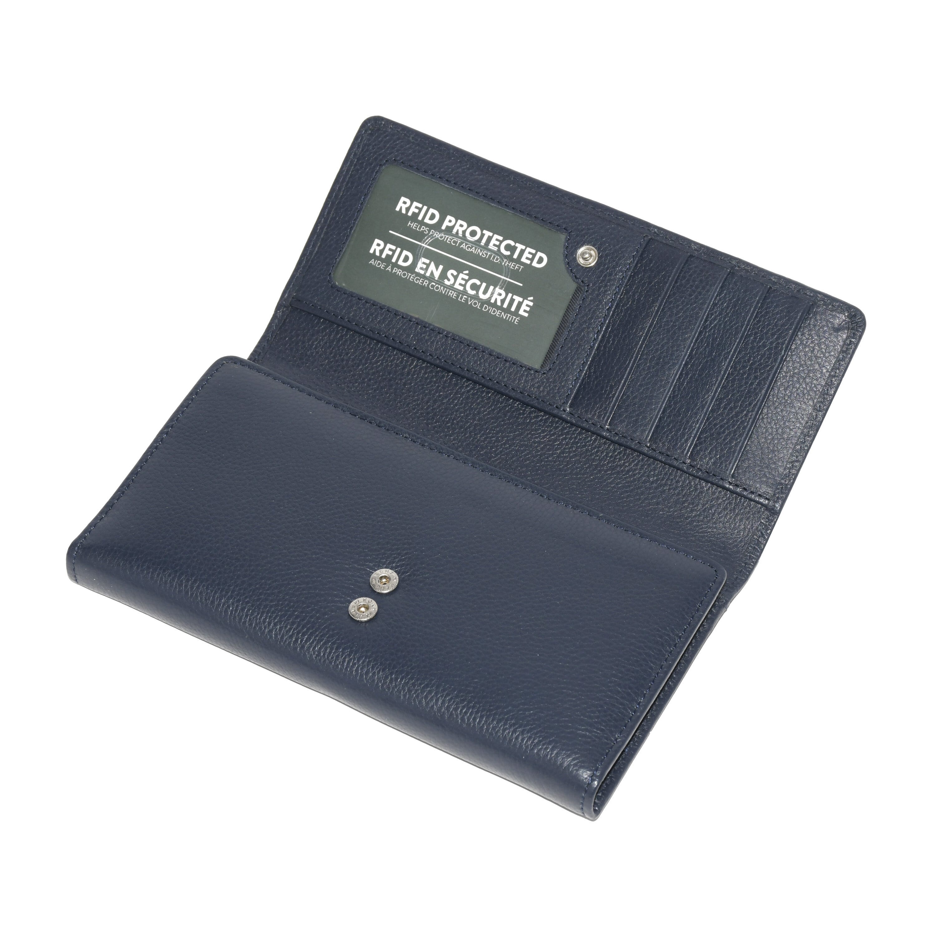 Roots Ladies' Clutch Wallet with Removable Checkbook