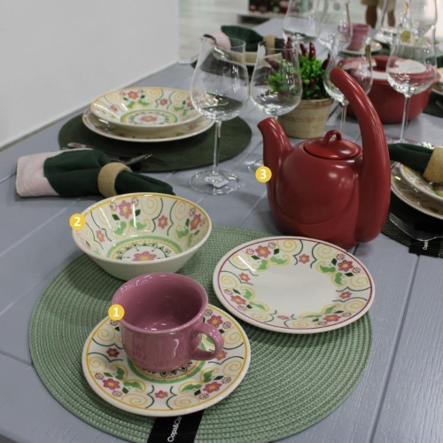 Oxford Unni Lima 20 Pieces Dinnerware Set Service for 4