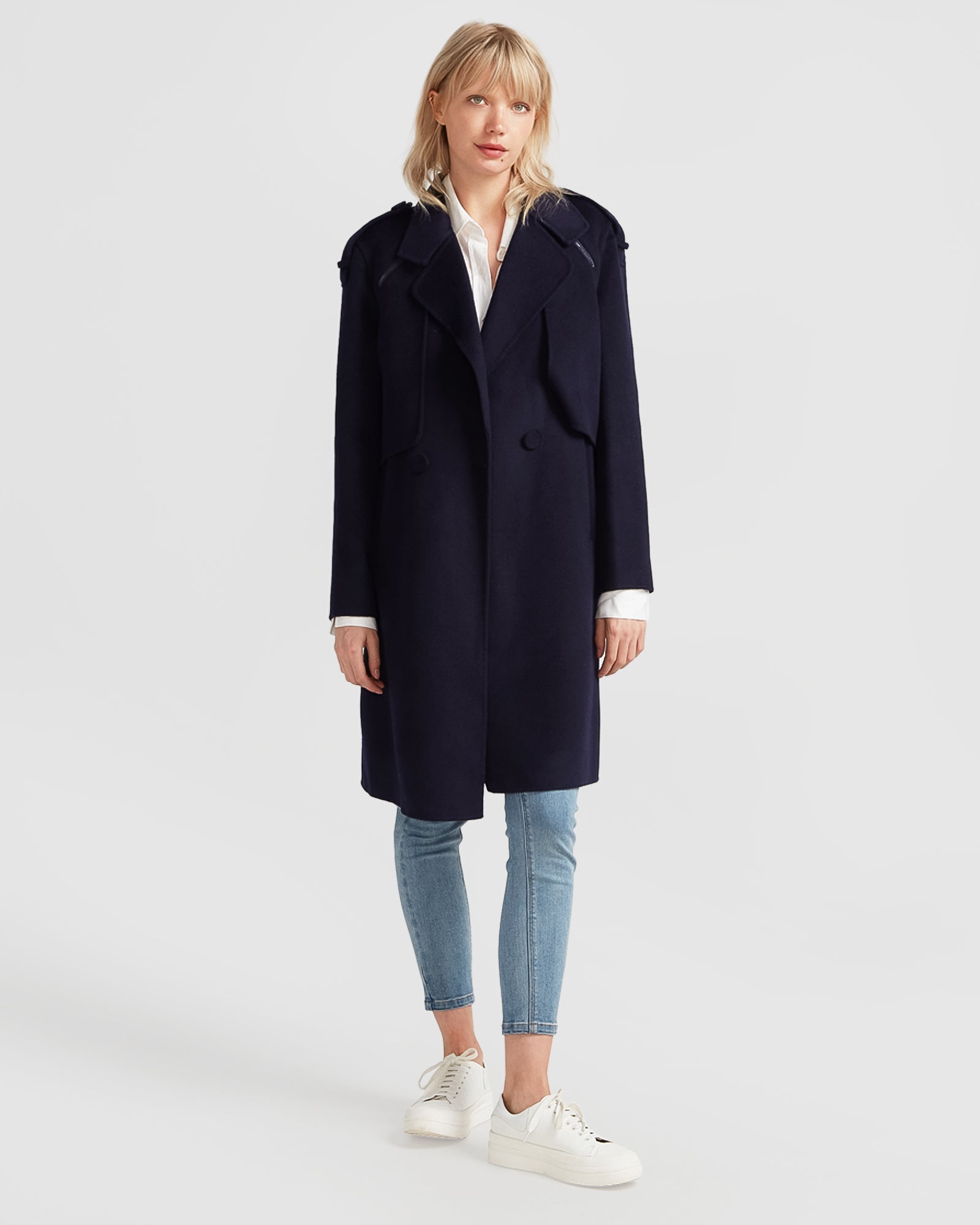 Belle & Bloom Palm City Wool Blend Coat