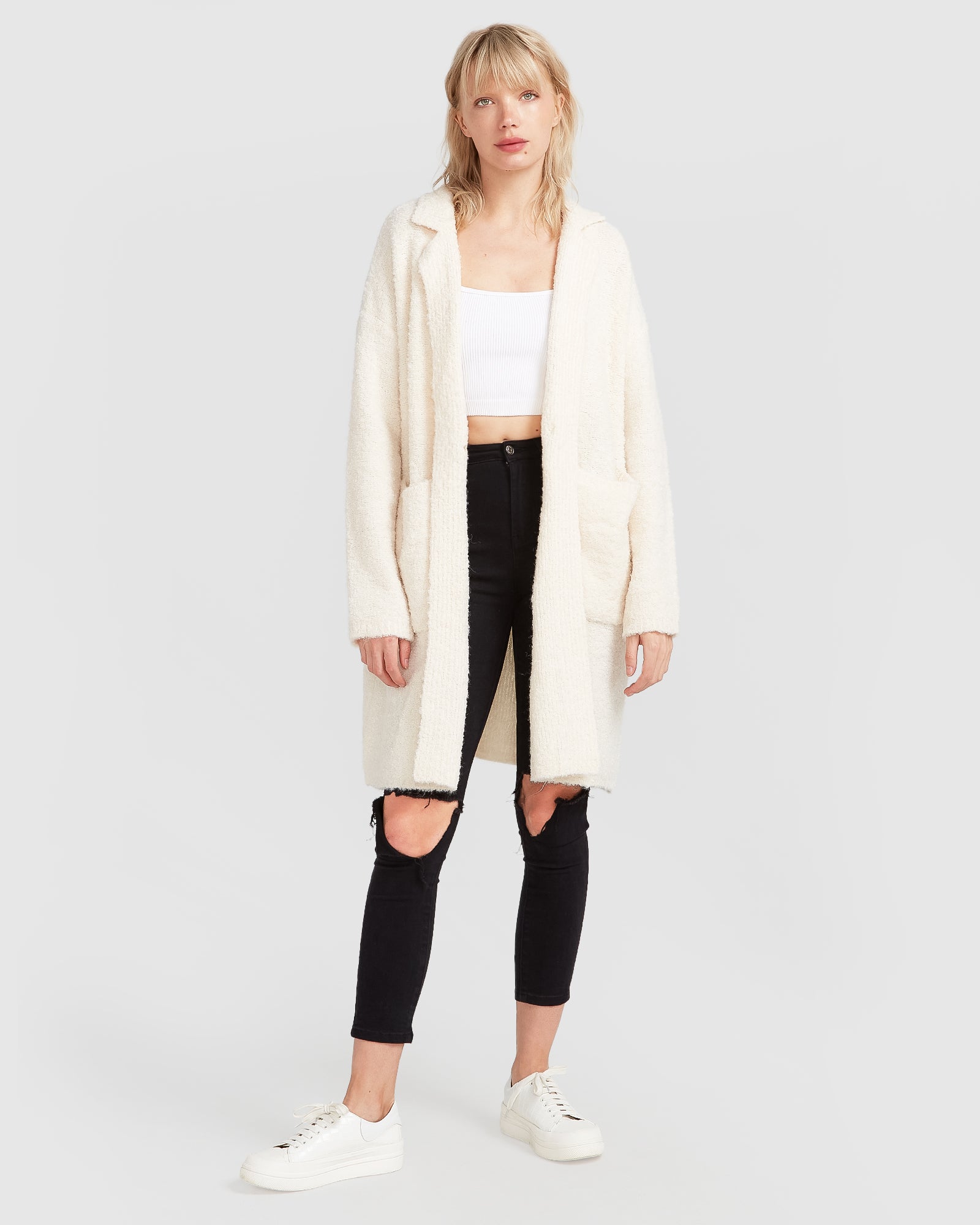 Belle & Bloom Days Go By Sustainable Blazer Cardigan