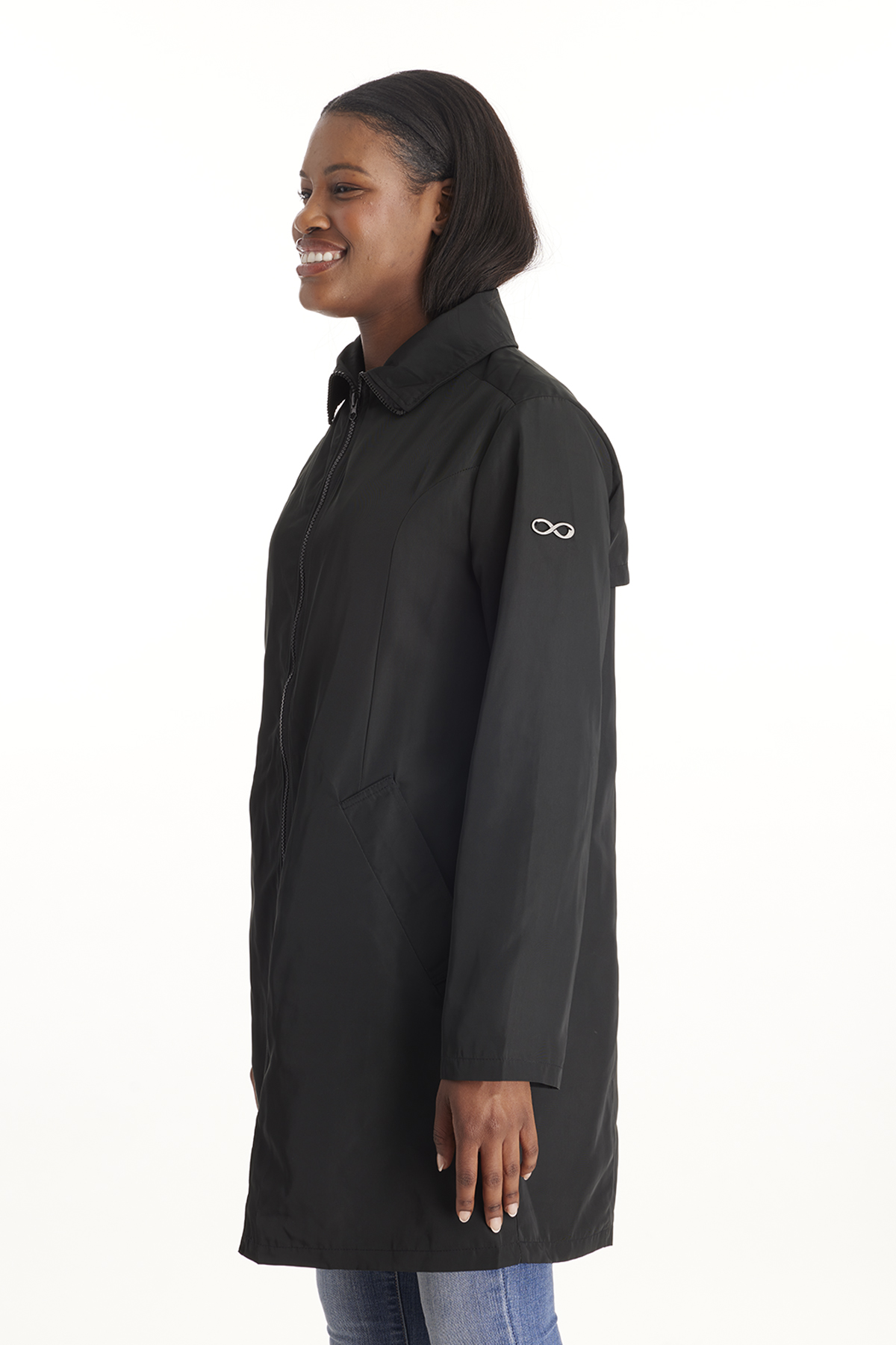 Avelynne - 3-in-1 twill maternity trench coat