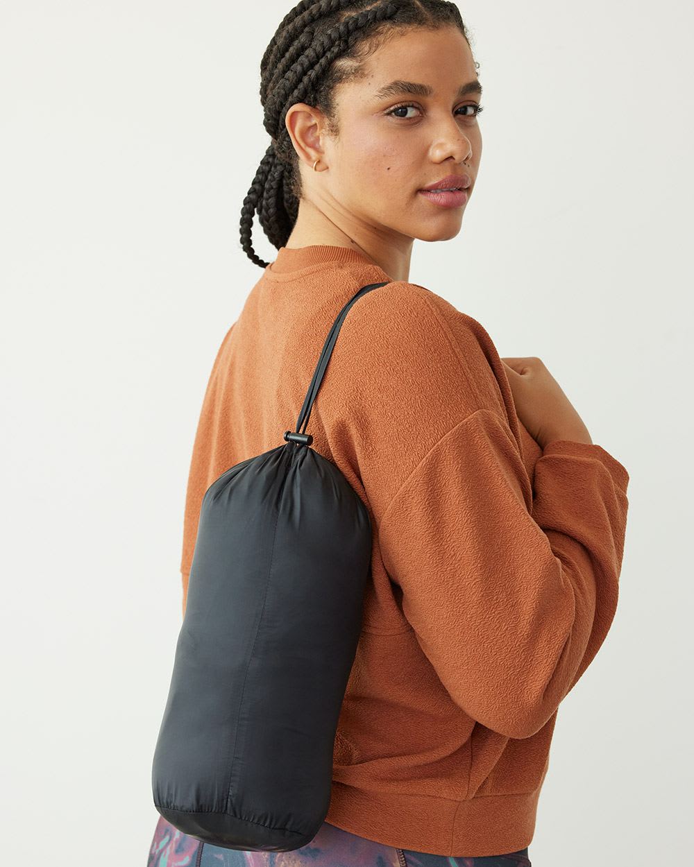 Short Quilted Packable Jacket