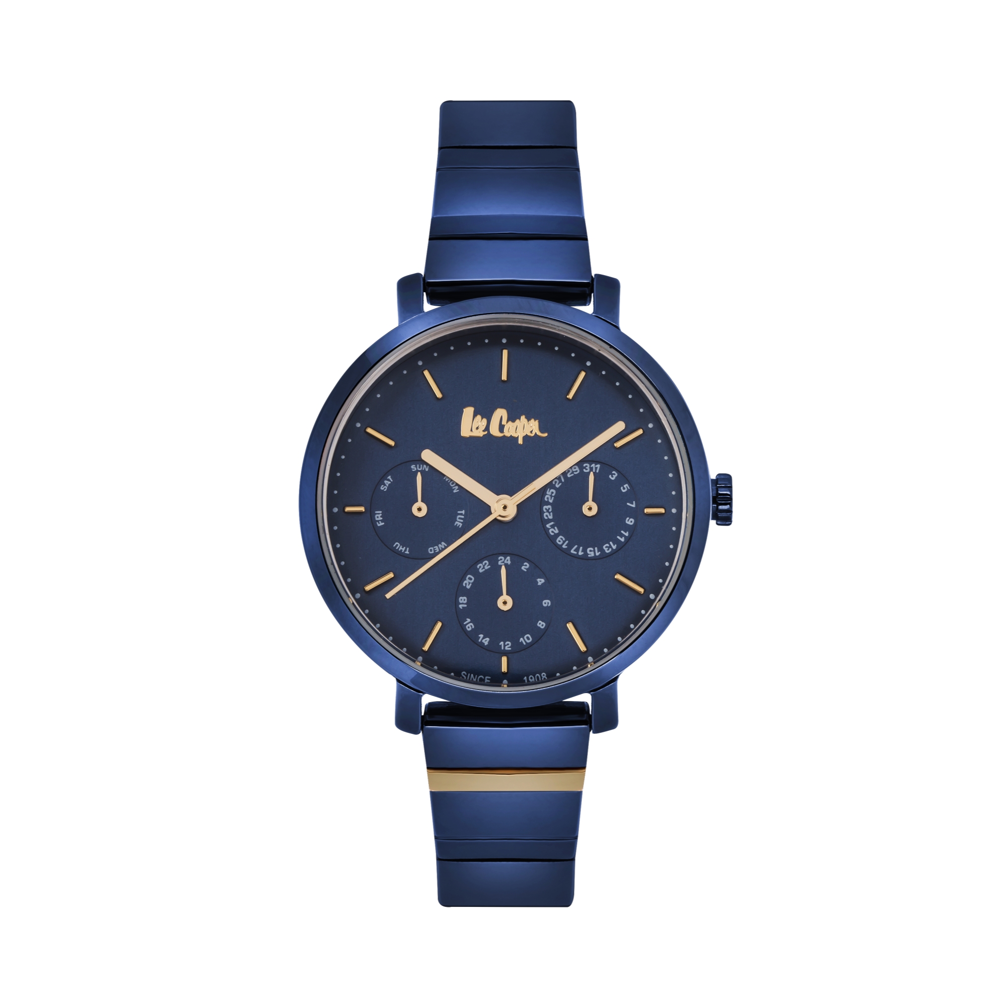 LEE COOPER-Women's Blue 36mm watch w/Blue Dial