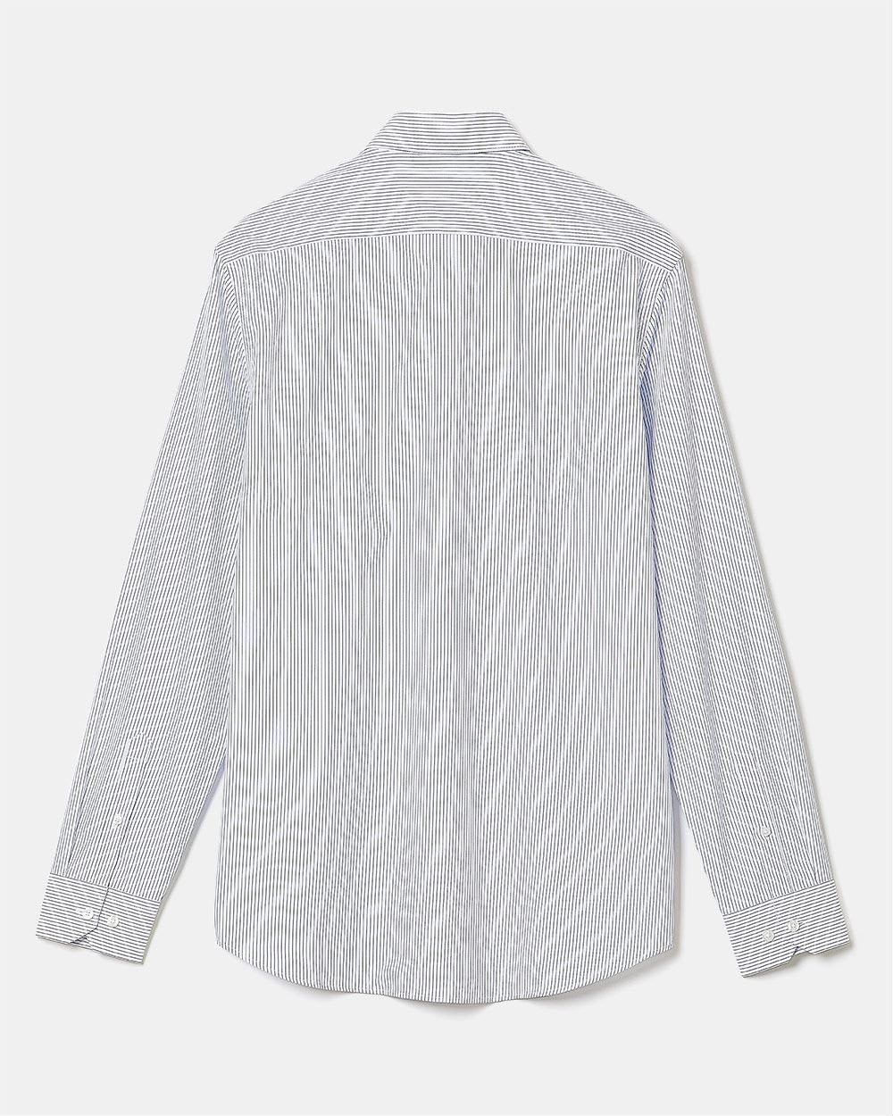 Striped Tailored-Fit Dress Shirt