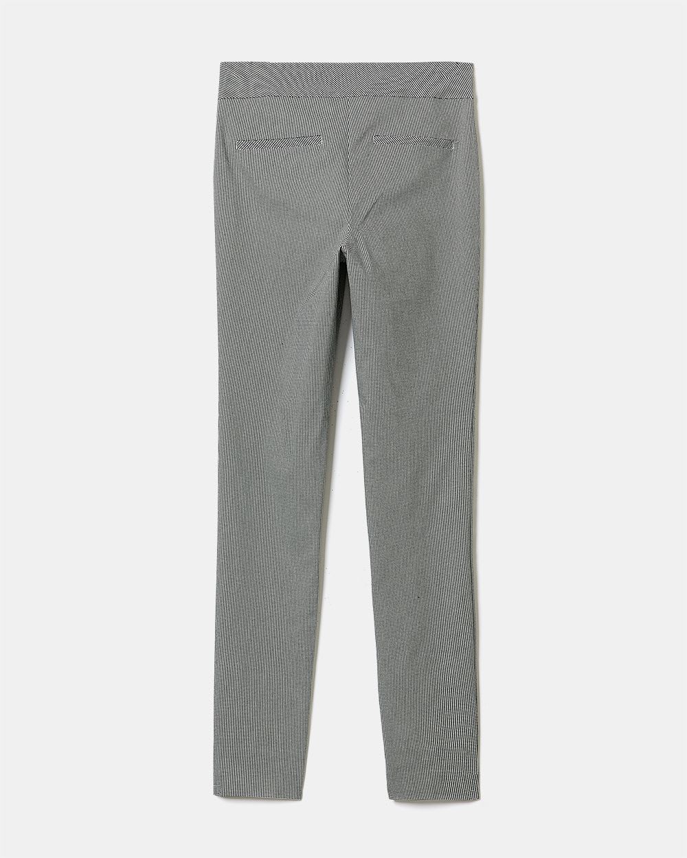 Micro Check Twill City Legging Pant