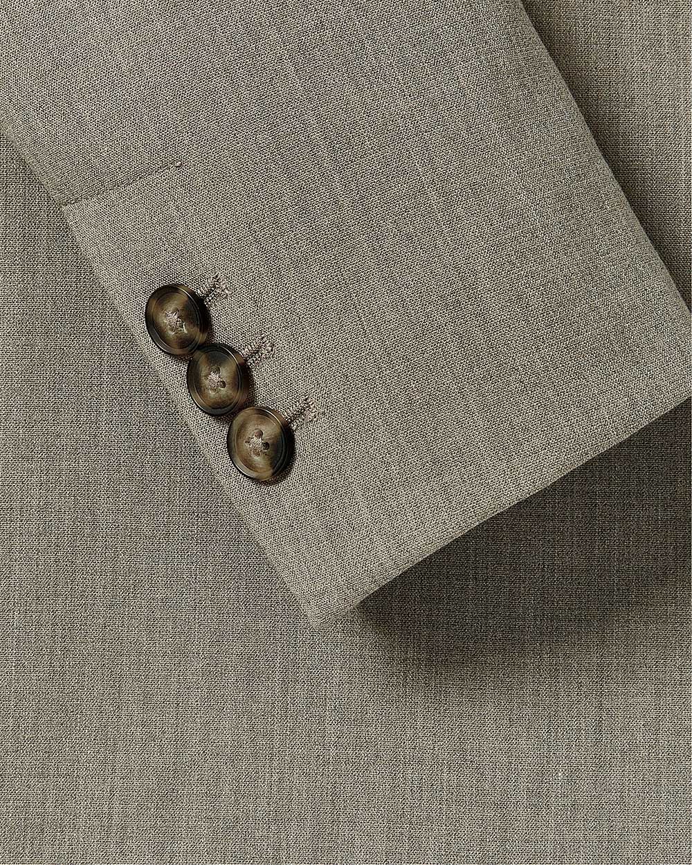 Twill Loose Open Long Blazer