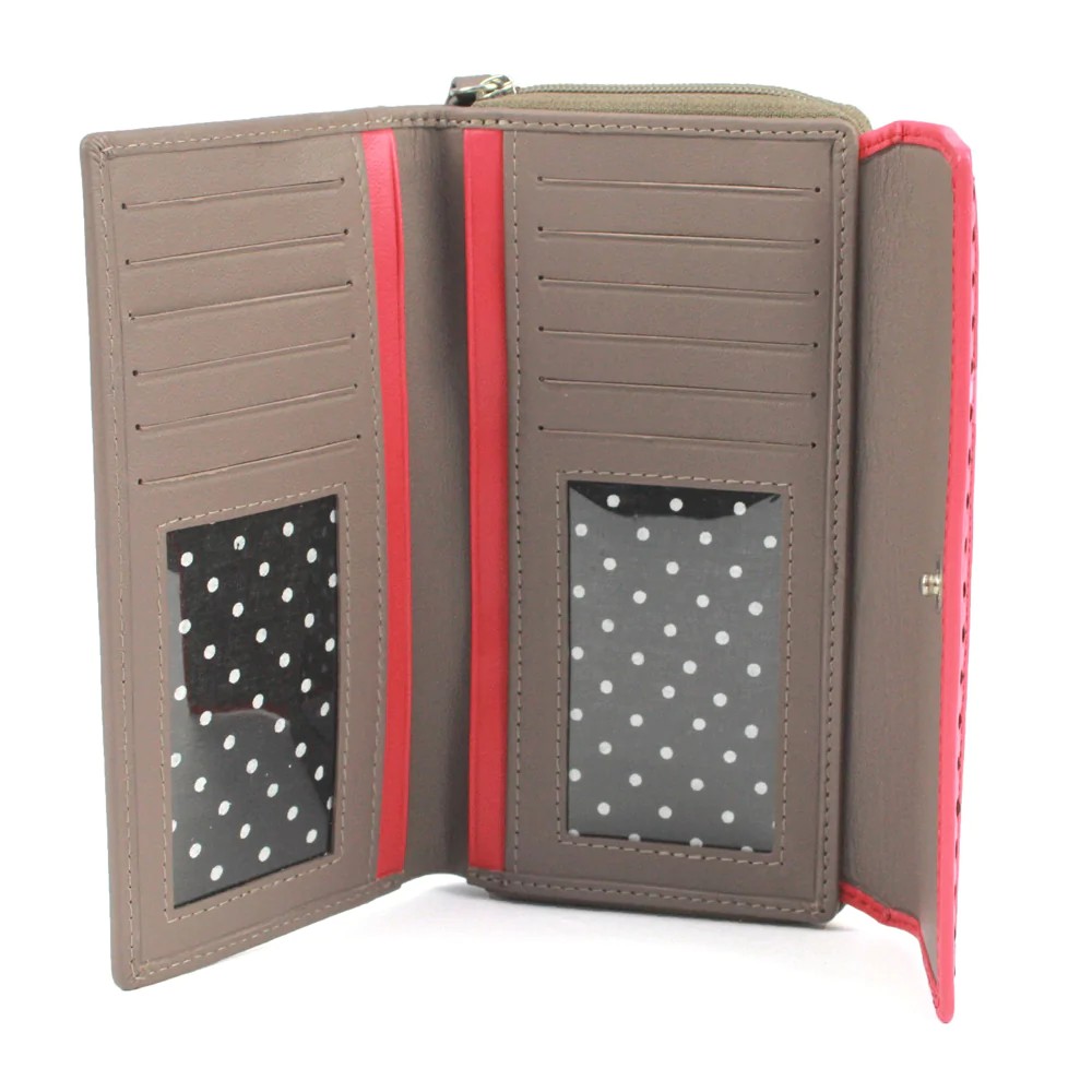 Eastern Counties Leather - Womens/Ladies Ferne Colour Block Leather Coin Purse